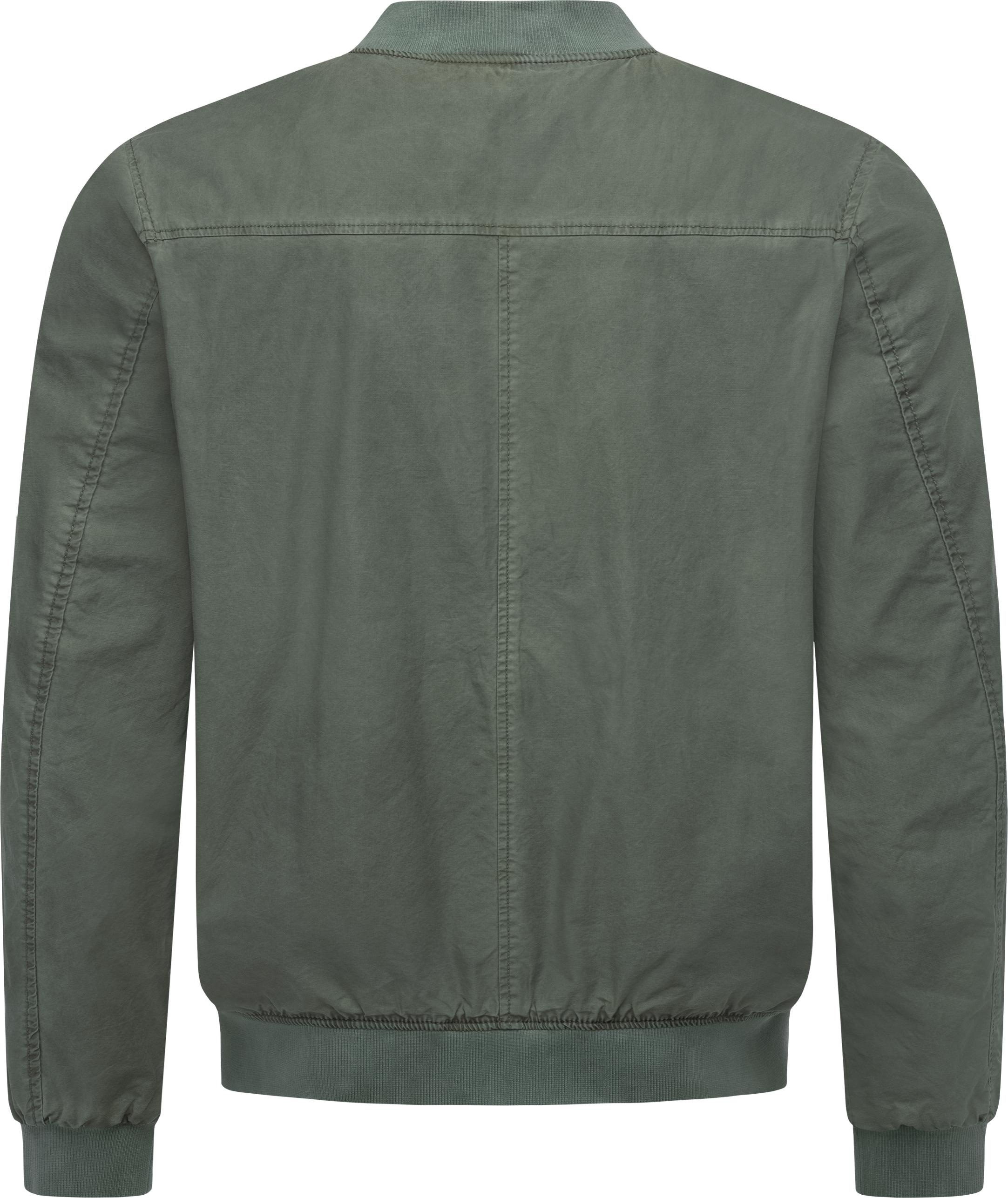 Thumbnail - Ragwear Bomberjacke "Daq" ohne Kapuze lässige Herren Jacke kurz mit Rippstrickbündchen