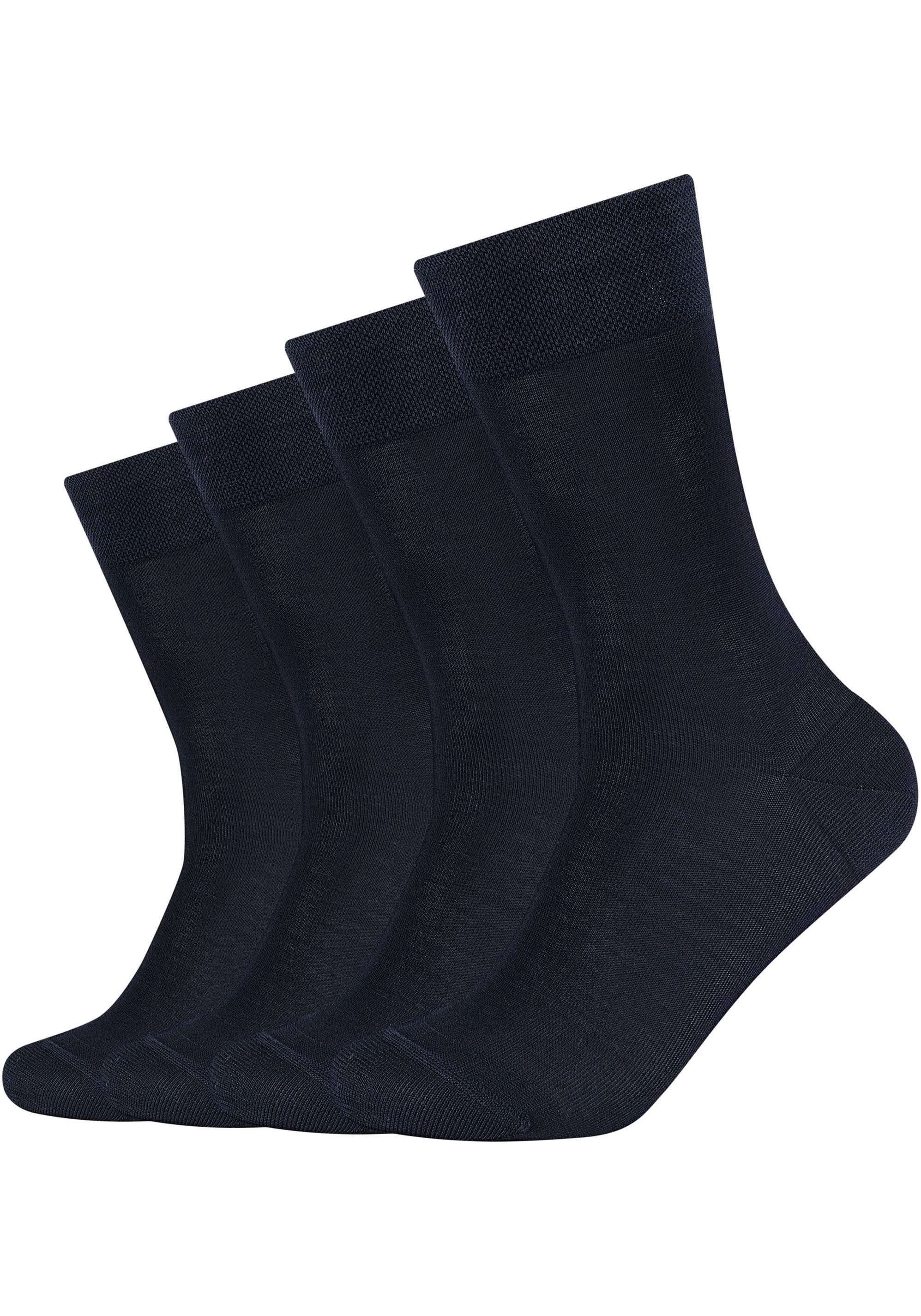 Camano Socken, (Packung, 4er-Pack), mit hoher Verarbeitungsqualität