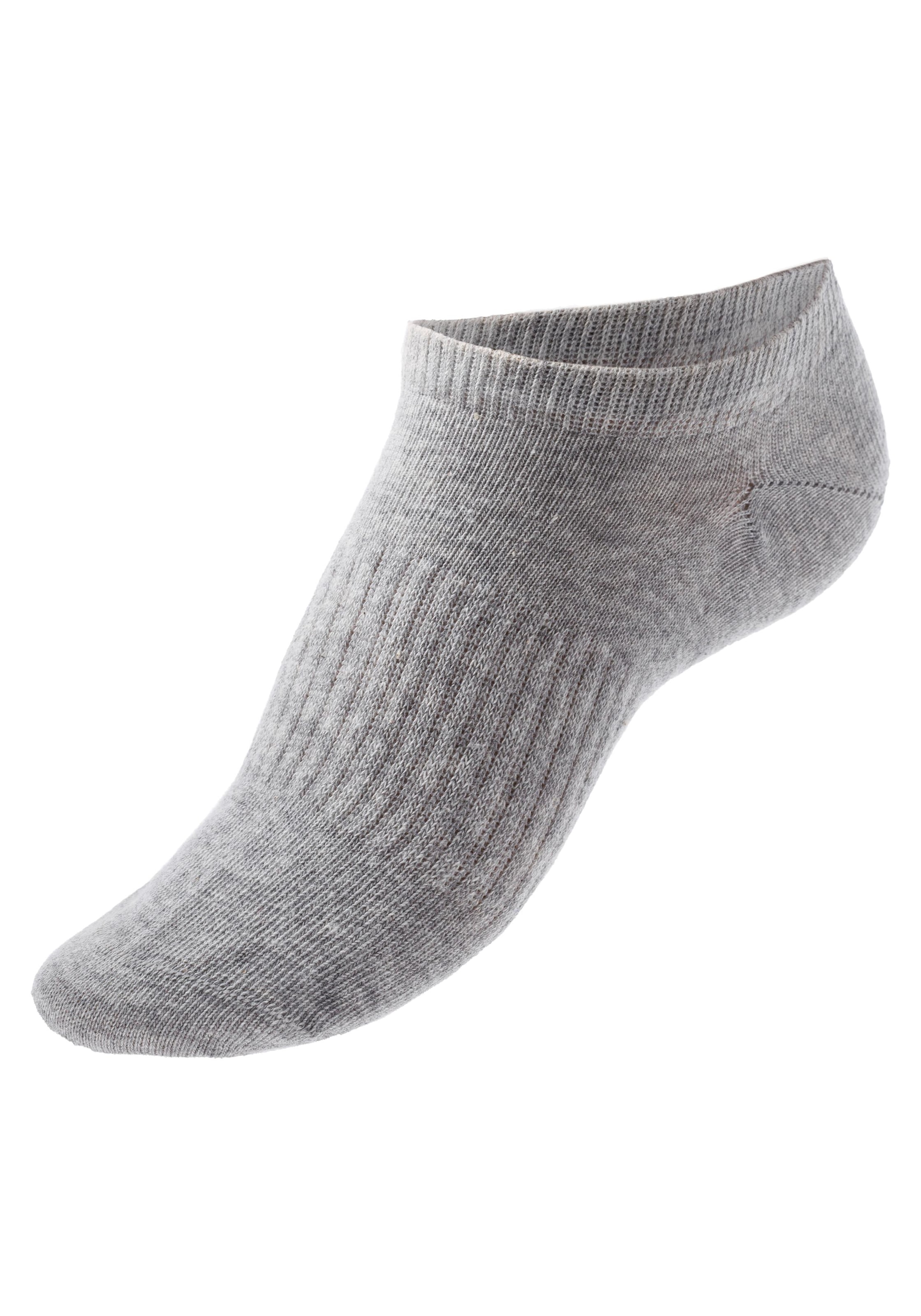 LASCANA ACTIVE Sneakersocken, (Set, 7 Paar), mit Mittelfußgummi kaufen |  BAUR