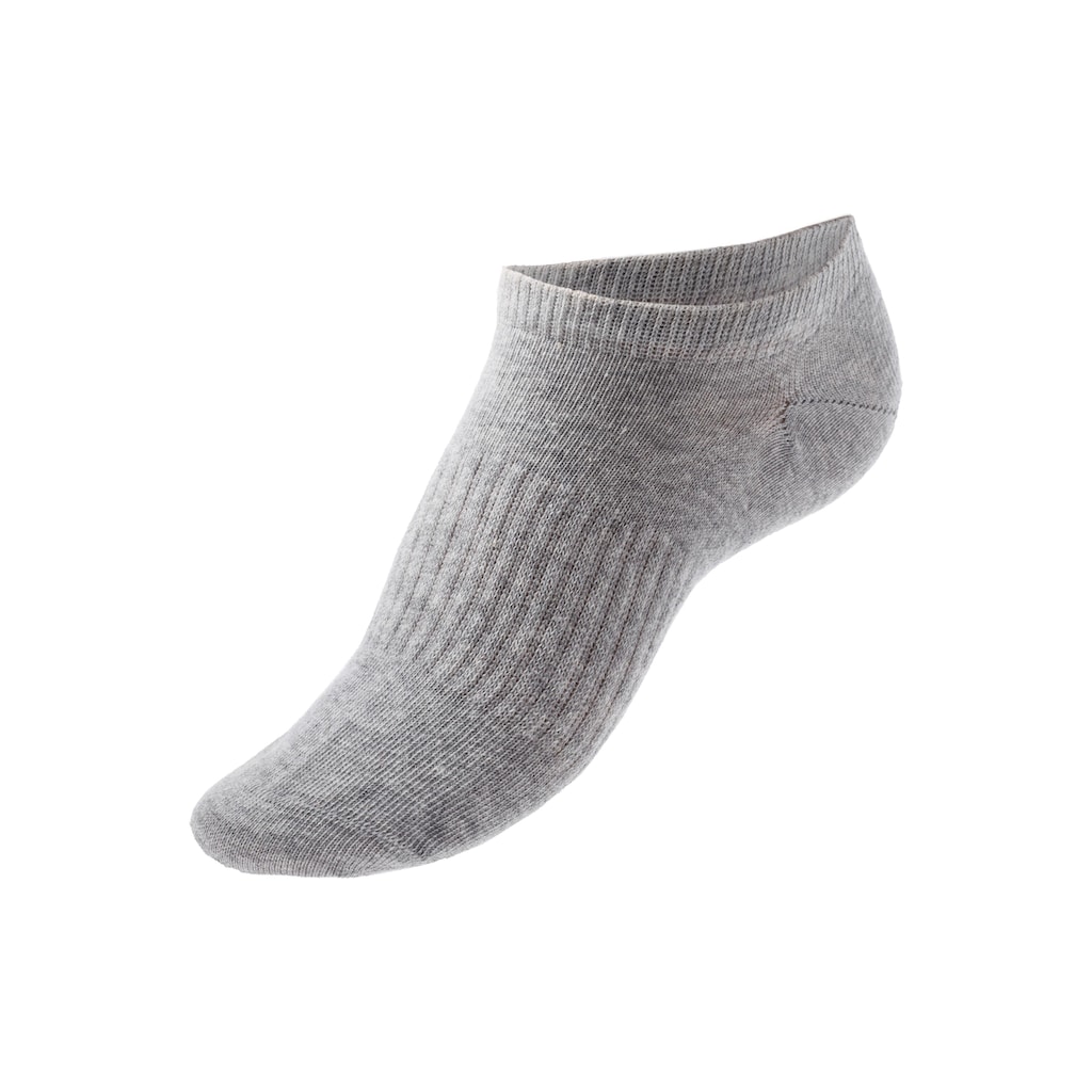 LASCANA ACTIVE Sneakersocken, (Set, 7 Paar), mit Mittelfußgummi