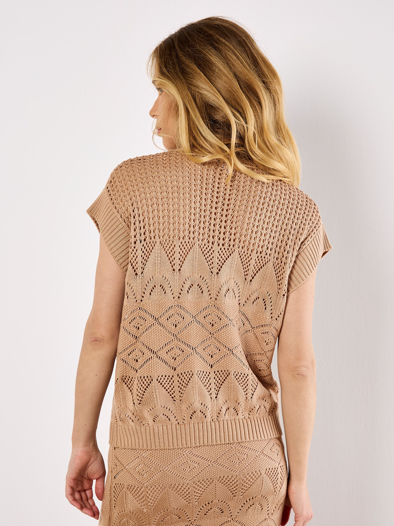 Apricot Klassische Bluse »Bluse« mit Rundhalsausschnitt