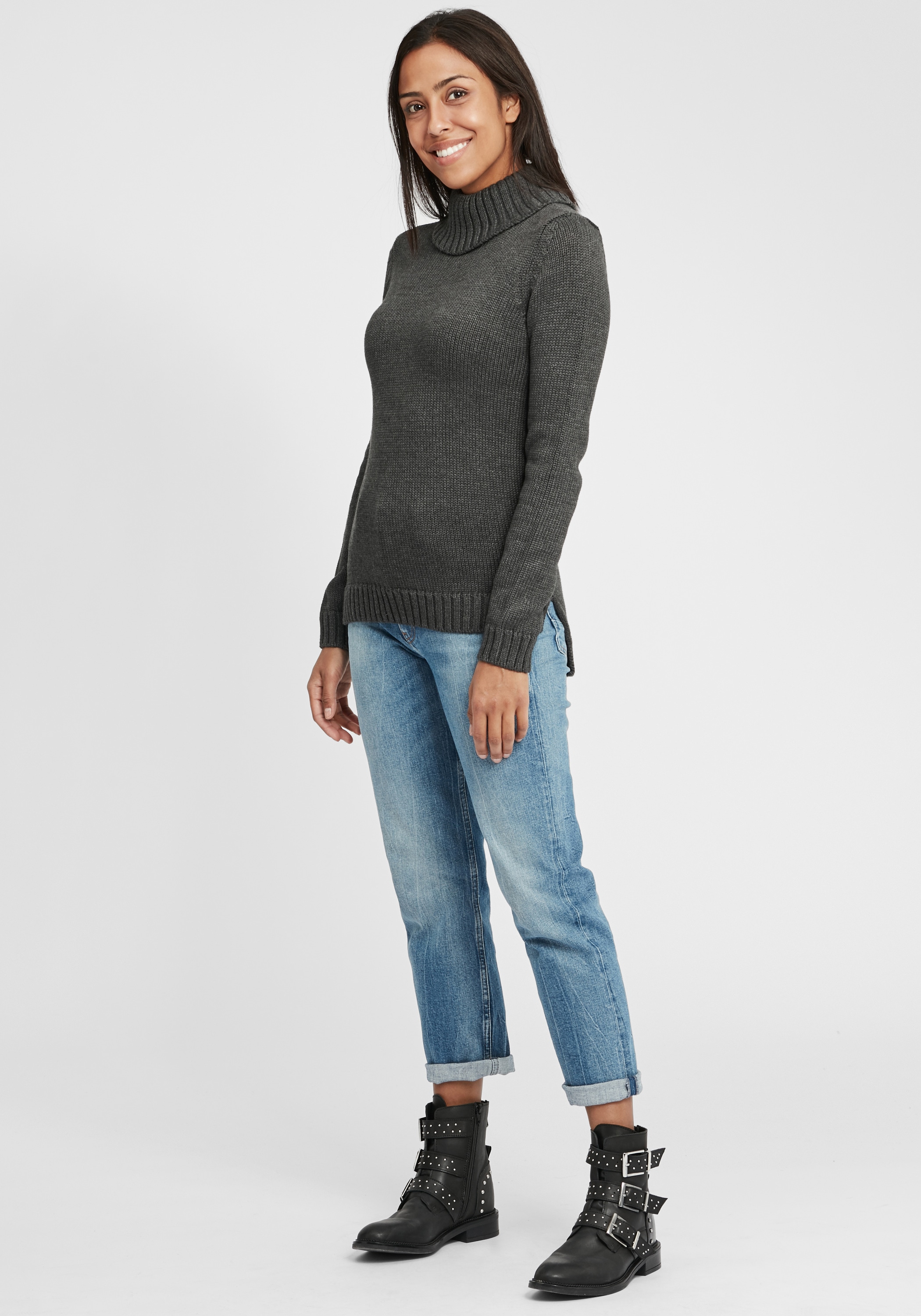 OXMO Rollkragenpullover »Rollkragenpullover OXPia«