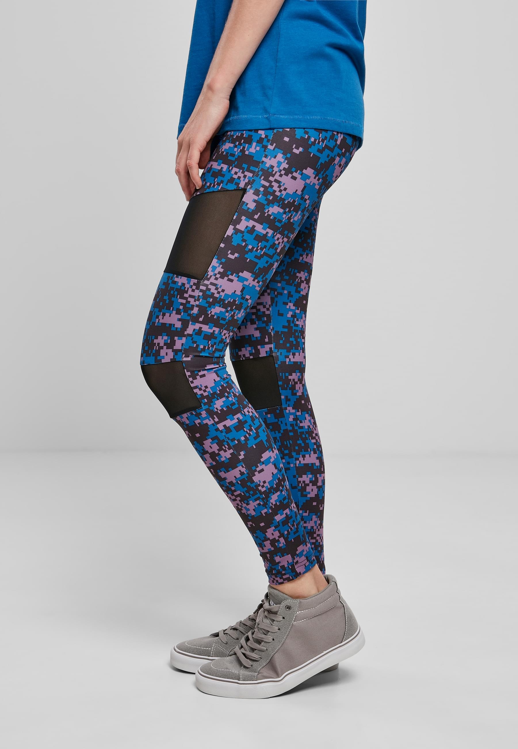 URBAN CLASSICS Leggings »Urban Classics Damen Ladies Camo Tech Mesh Leggings«, (1 tlg.)