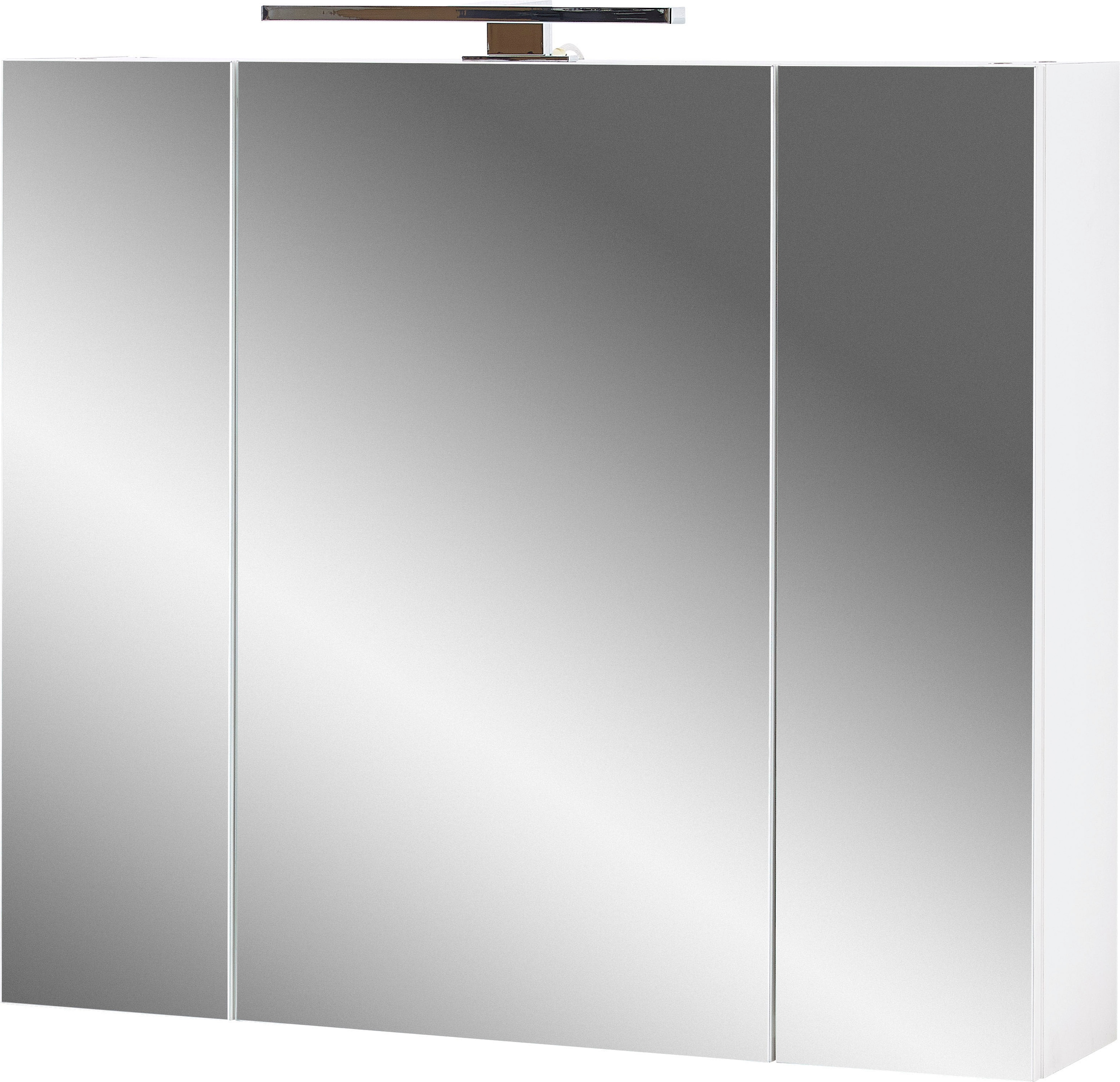 GERMANIA Badmöbel-Set »Scantic«, (5 St.), bestehend aus Kommode, Schrank, Hochschrank, Waschbeckenunterschrank