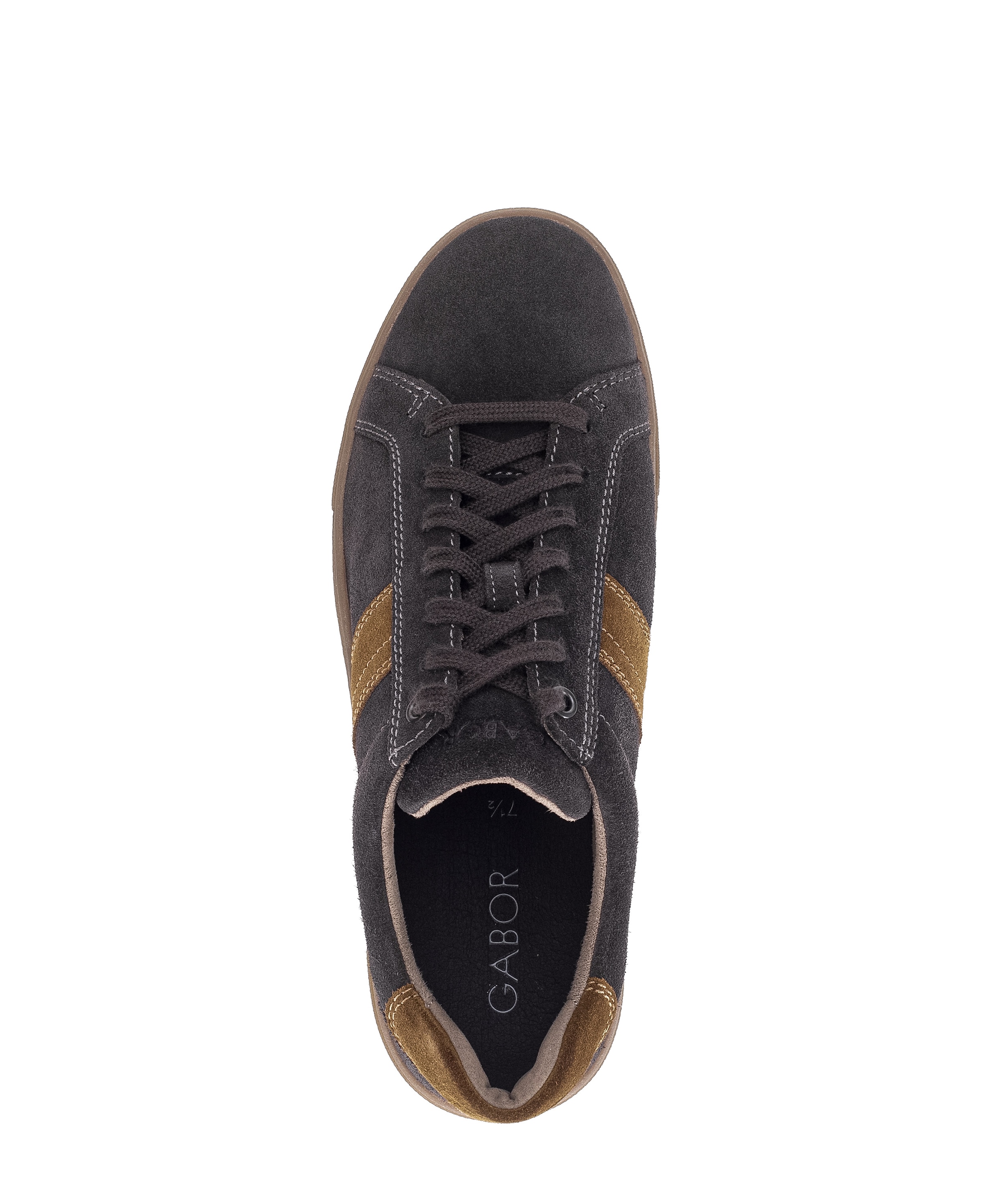 Gabor Sneaker  Halbschuh, Schnürer mit Kontrastbesatz, Weite G (=weit)