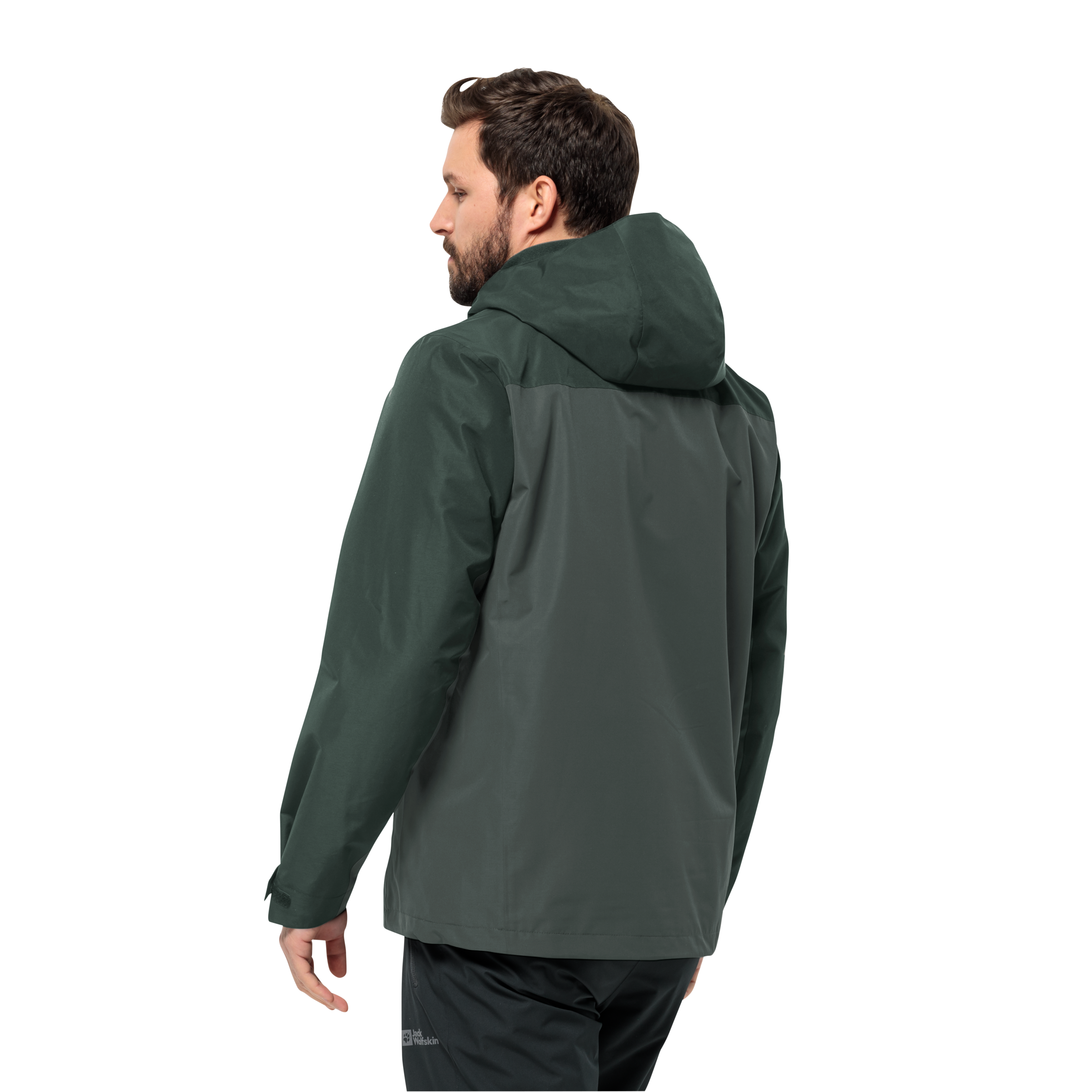 Jack Wolfskin 3-in-1-Funktionsjacke »TAUBENBERG 3IN1 JKT M«, mit Kapuze, mit wasserabweisenden Reißverschlüssen