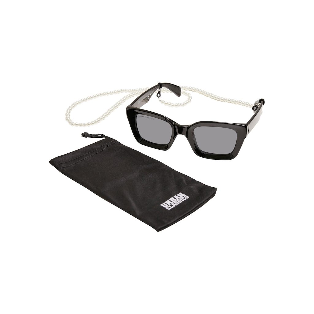 URBAN CLASSICS Sonnenbrille »Urban Classics Unisex Sunglasses Poros With Chain«