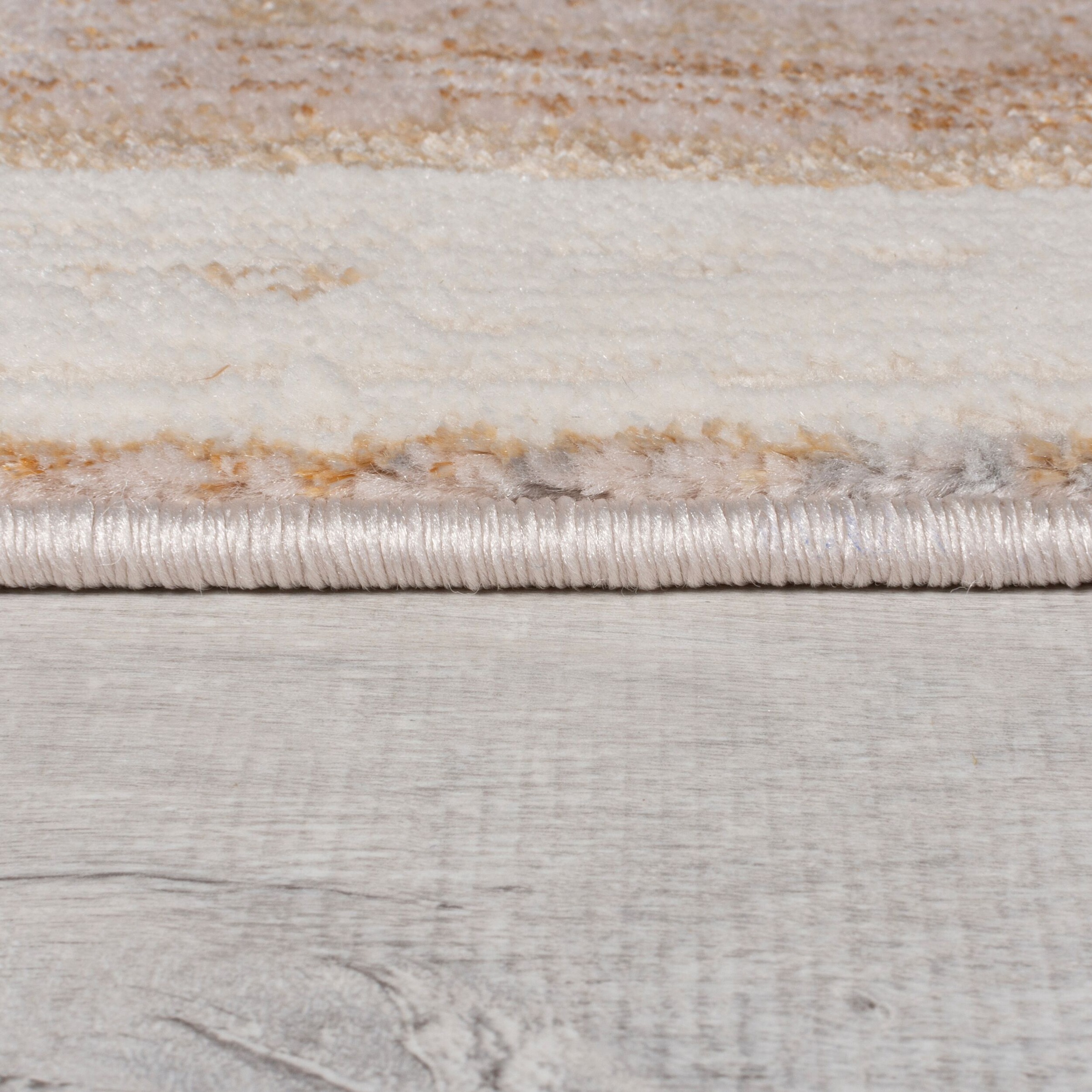 Teppich FLAIR RUGS "Eris Gleam", gold (goldfarben), B:120cm H:8mm L:170cm, Kunstfaser, Teppiche, Teppich, Glanzeffekt Teppich 3
