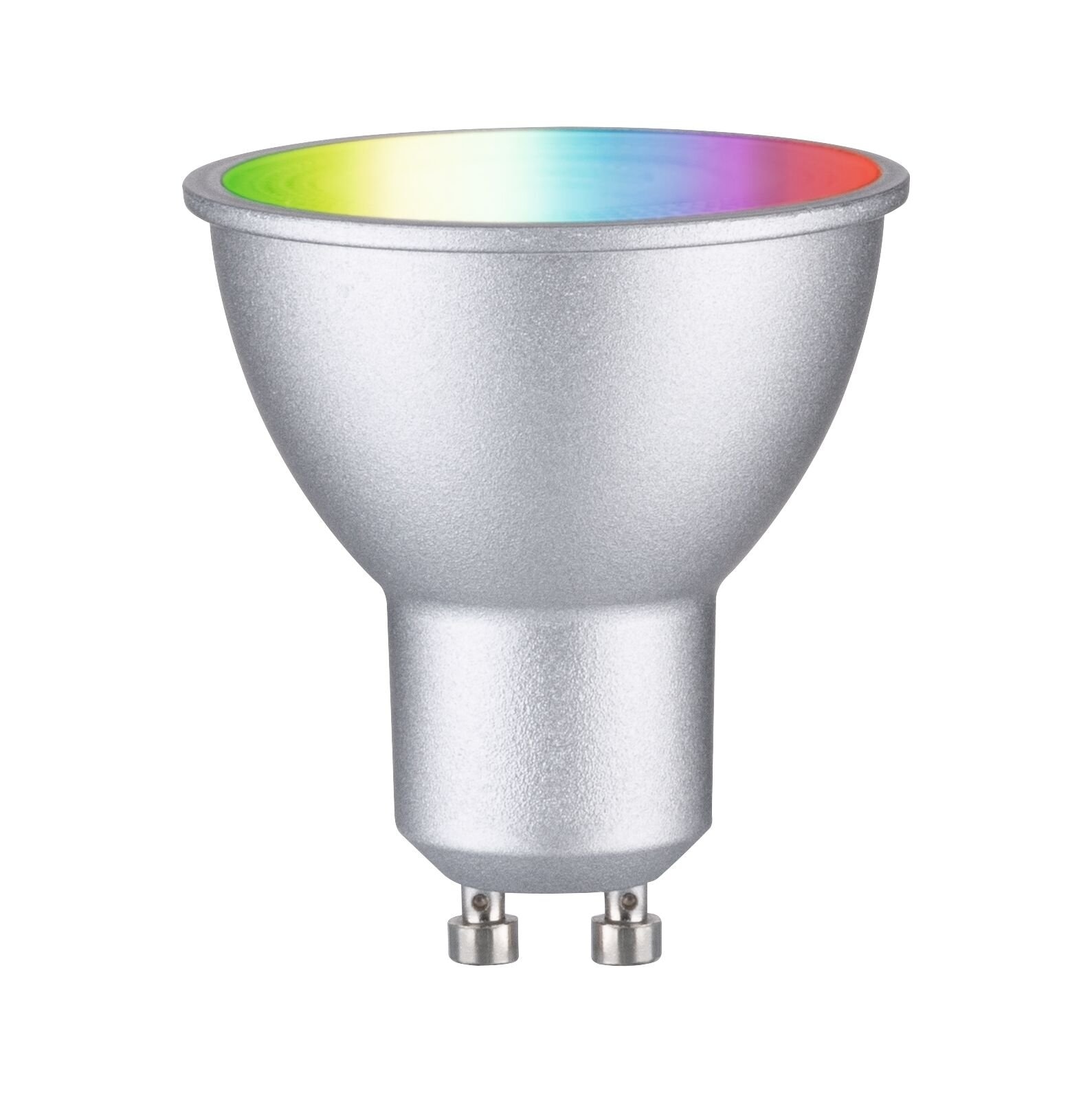 Paulmann LED-Leuchtmittel »Smart Reflektor chrom matt 350lm 2200K-6500K 230V«, Tageslichtweiß