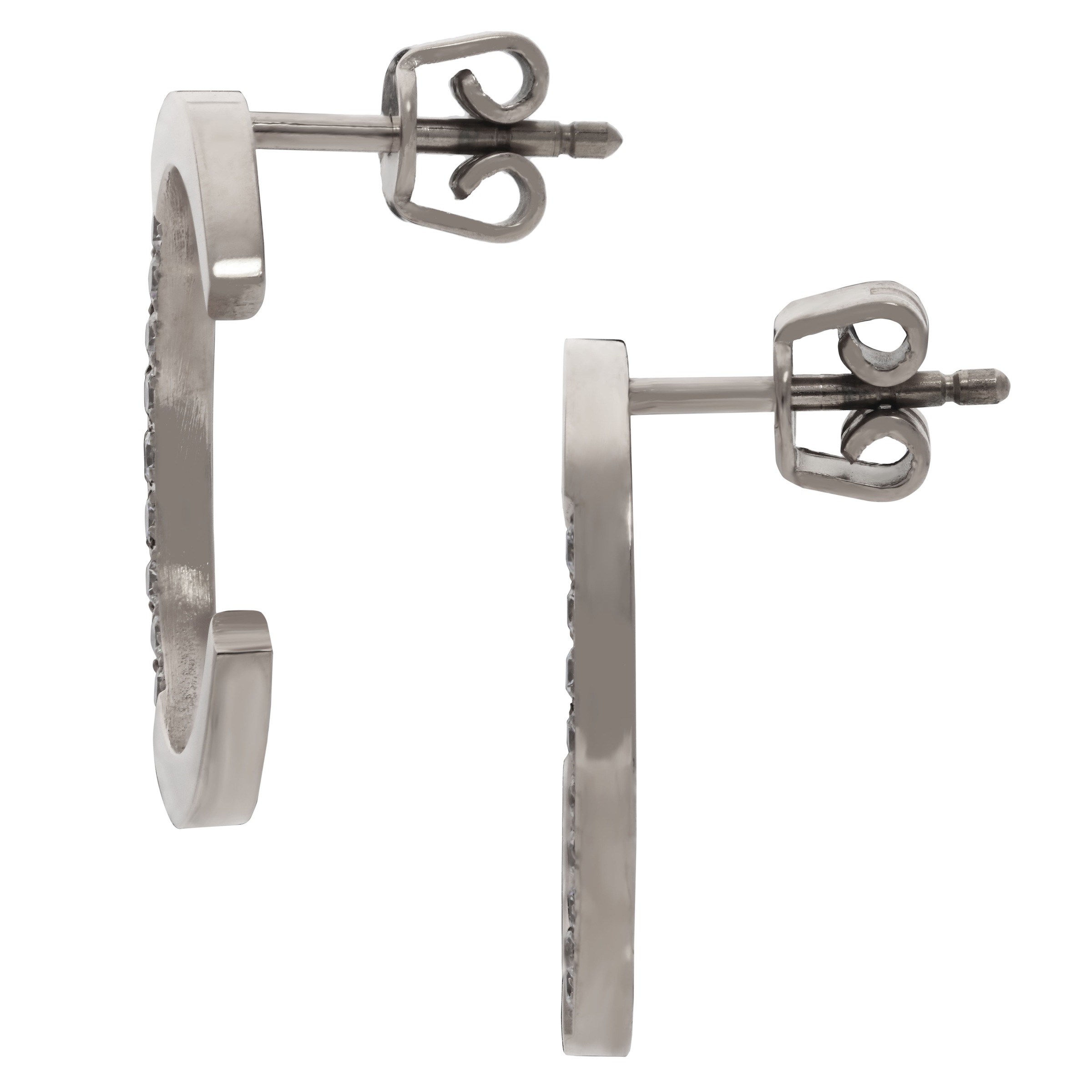 TITANIA Paar Ohrstecker »Titanohrstecker« mit Zirkonia