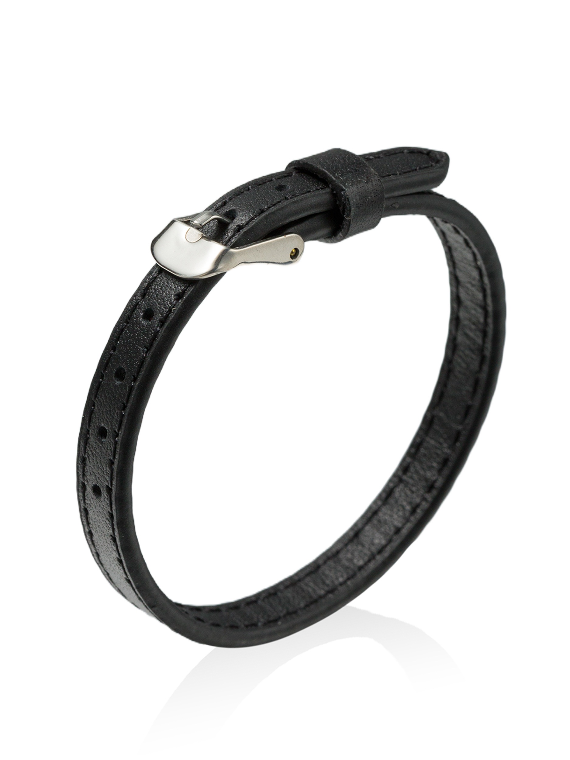 Aniston Bracelet Silver-Black 20.5cm 2