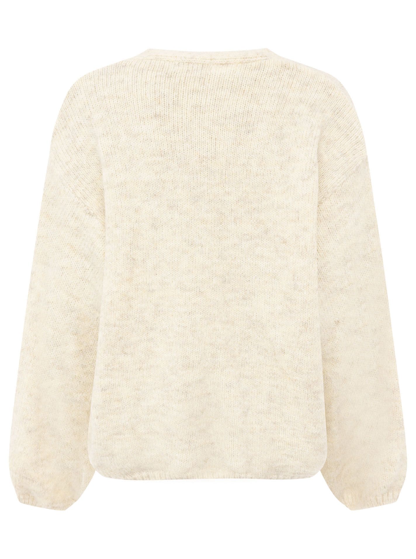 Zwillingsherz Strickjacke offen, ohne Verschluss,  mit Wollanteil