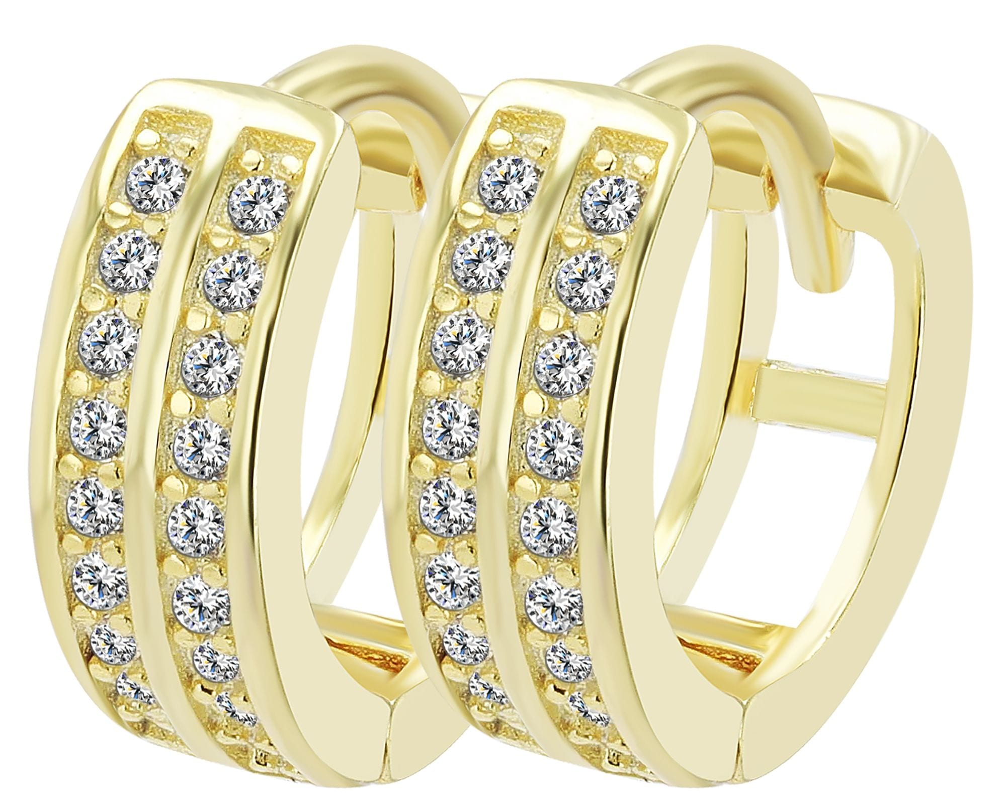 Adelia´s Klappcreolen »Damen Ohrringe – Klappcreole aus 925 Silber« Zum Verschenken – ideal zum Jubiläum