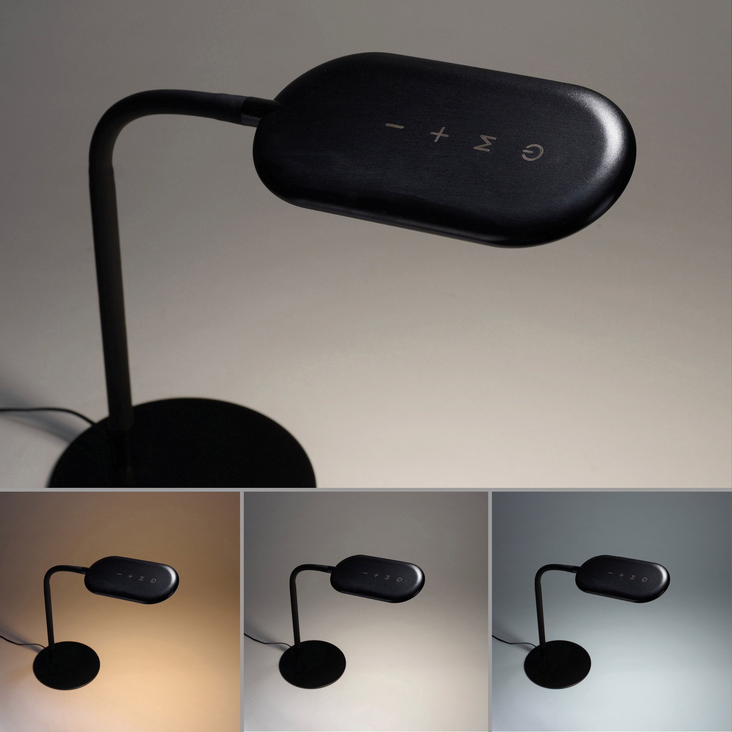 BAUR 1 LED Leselampe Touchdimmer, | flammig-flammig, Tischlampe, verstellbar flexibel home »Abigal«, my kaufen Farbtemperatursteuerung,