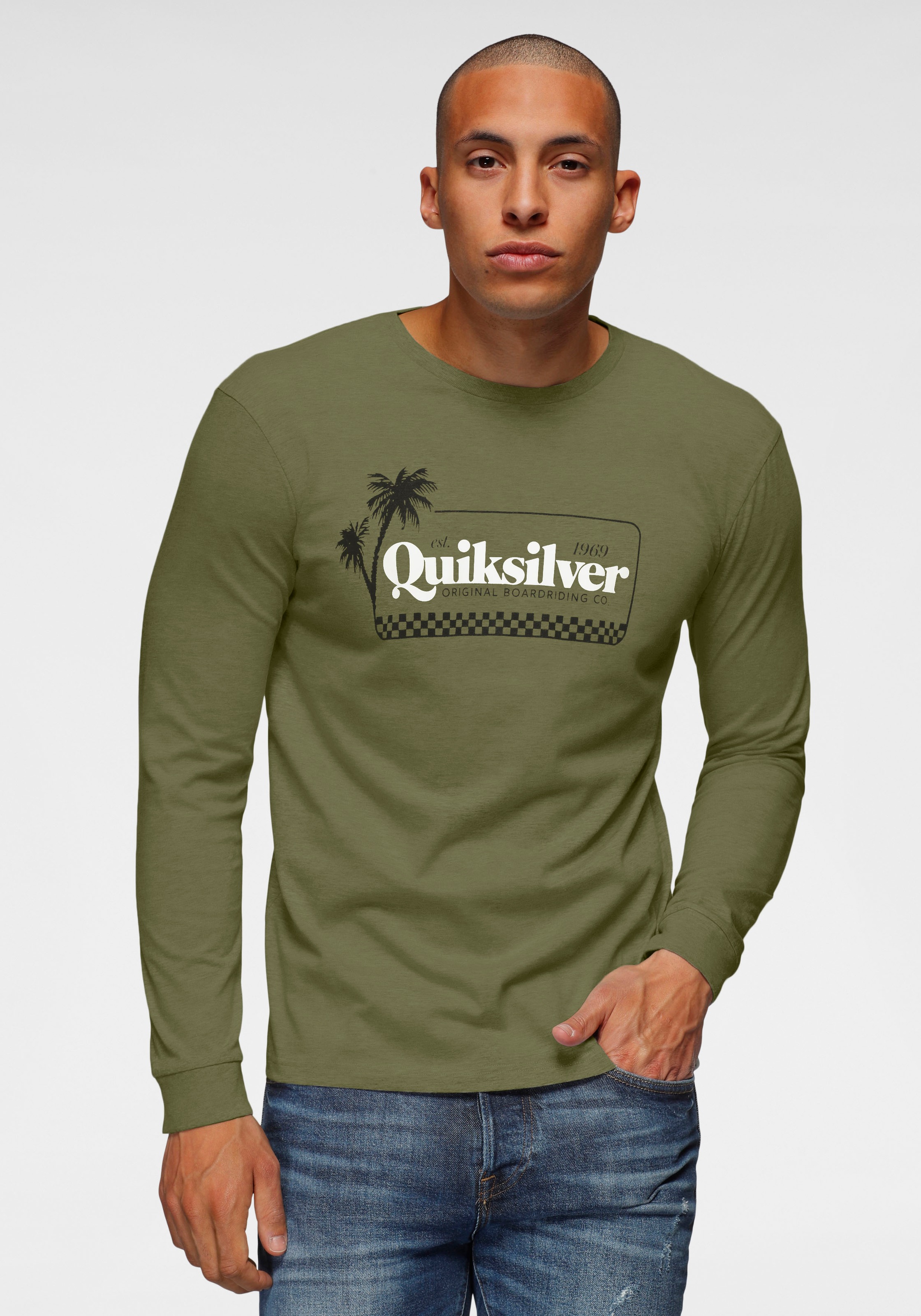 Quiksilver Langarmshirt (Packung, 2-tlg., 2er-Pack) günstig online kaufen