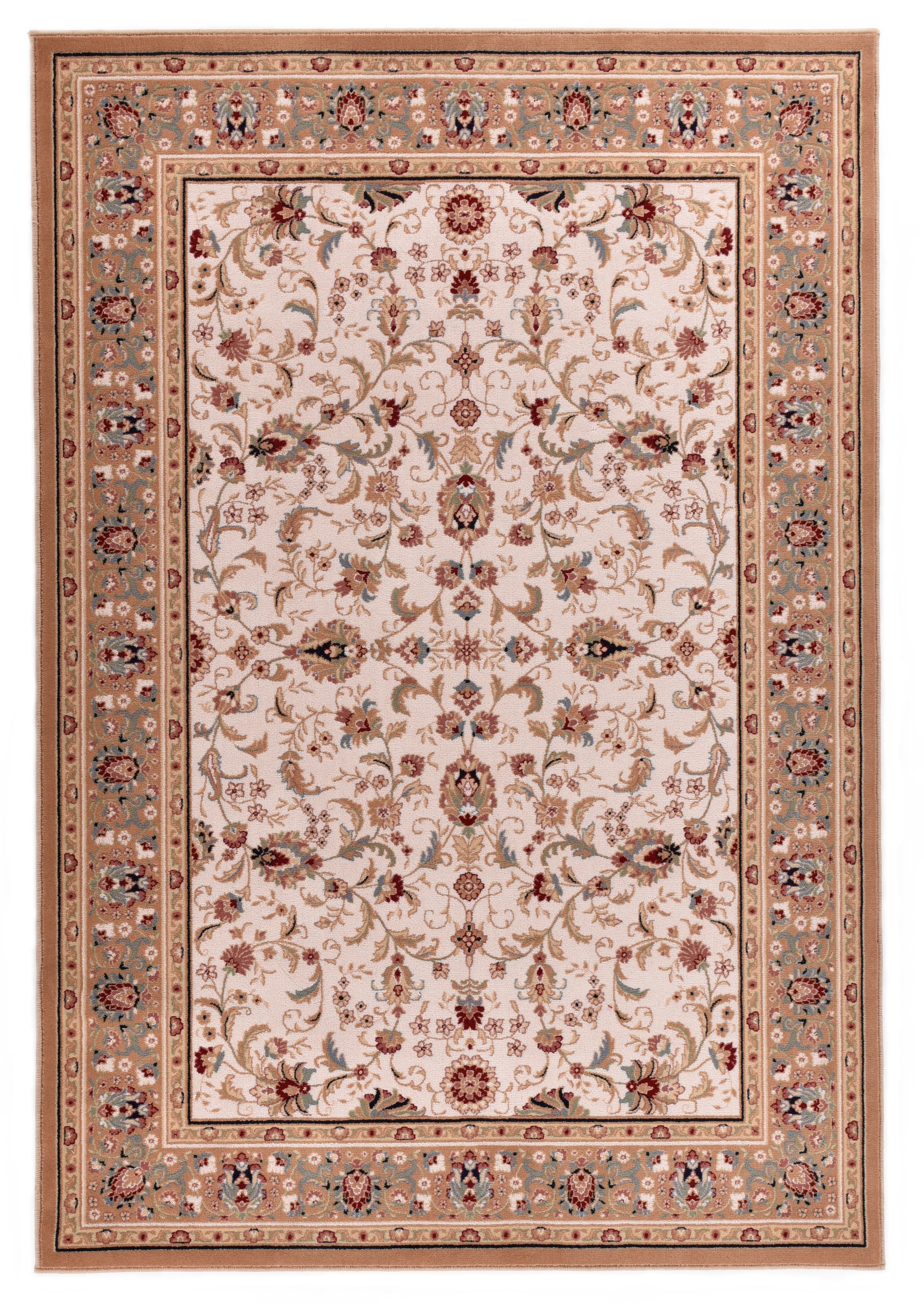 THEKO Wollteppich »Dolna - 808« rechteckig 10 mm Höhe Kurzflor, reine Wolle, Orient-Optik