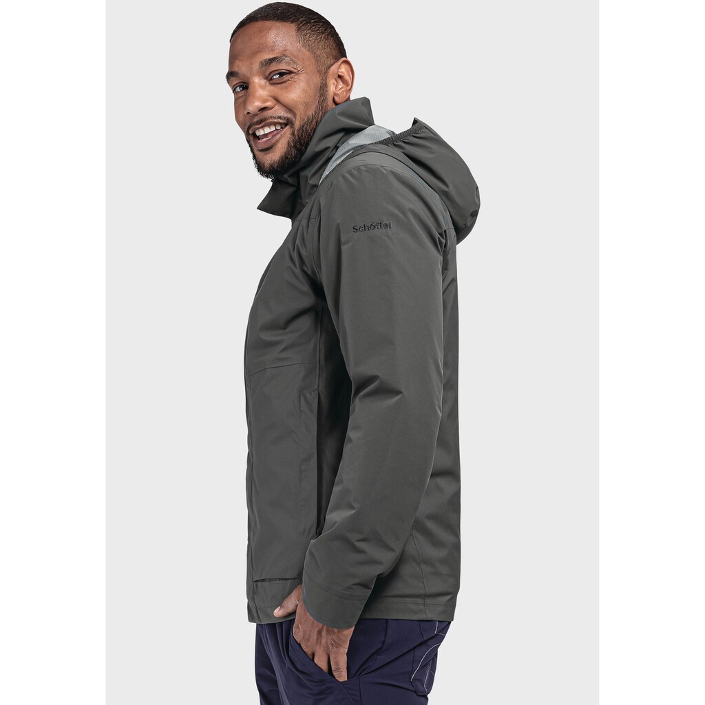 Schöffel Outdoorjacke »2.5L Jacket Bellagio M«, mit Kapuze