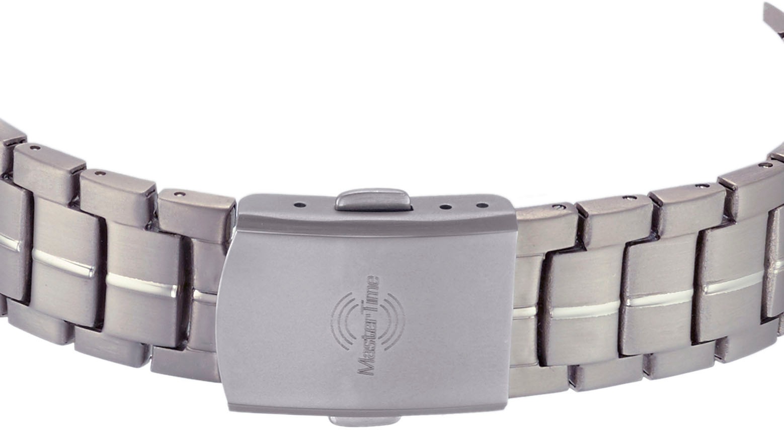 MASTER TIME Funkuhr »Titan«, Armbanduhr, Quarzuhr, Damenuhr, Datum, Leuchtzeiger