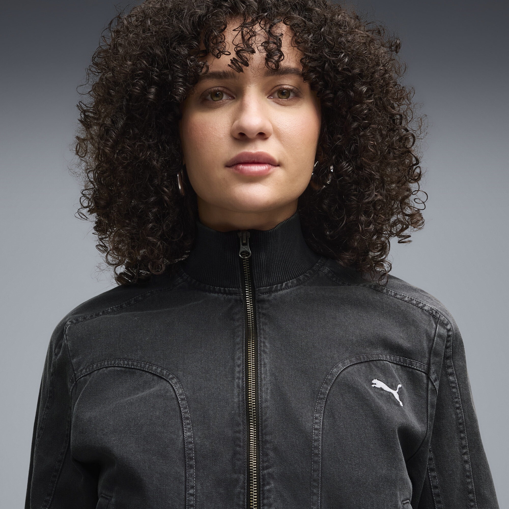 PUMA Trainingsjacke »FUTURE.PUMA.ARCHIVE Washed Twill Kurze Jacke Damen«