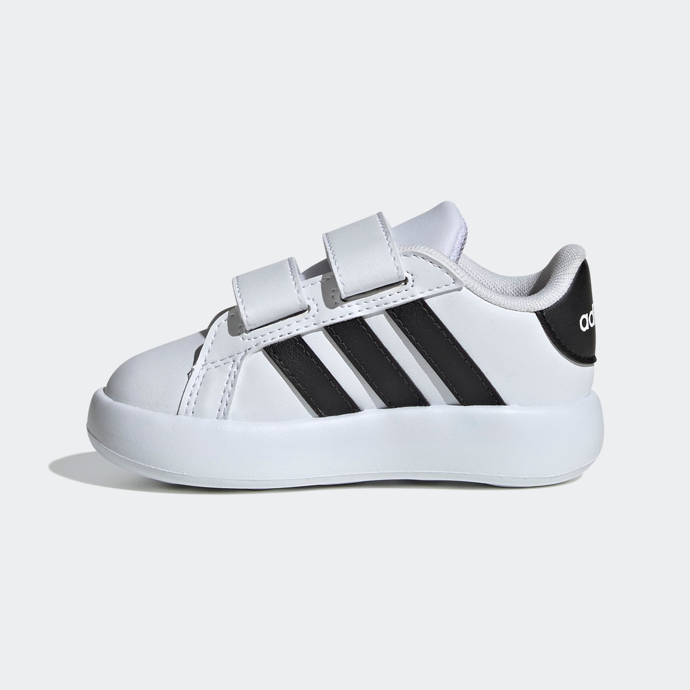 adidas Sportswear Klettschuh »GRAND COURT 2.0 KIDS«, Design auf den Spuren des adidas Superstar, für Kinder