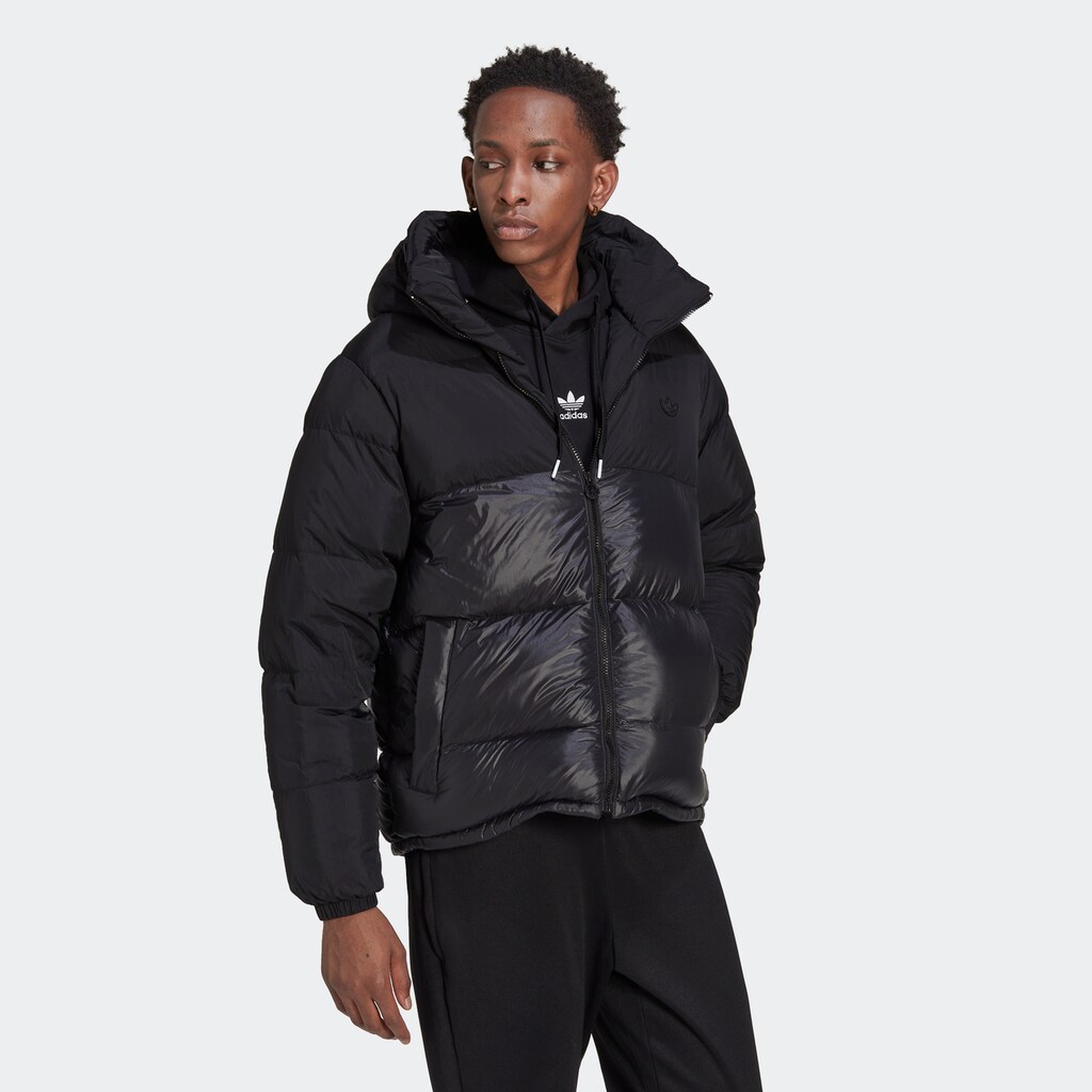 adidas Originals Outdoorjacke »DOWN REGEN HOODED PUFFER DAUNENJACKE«, mit Kapuze