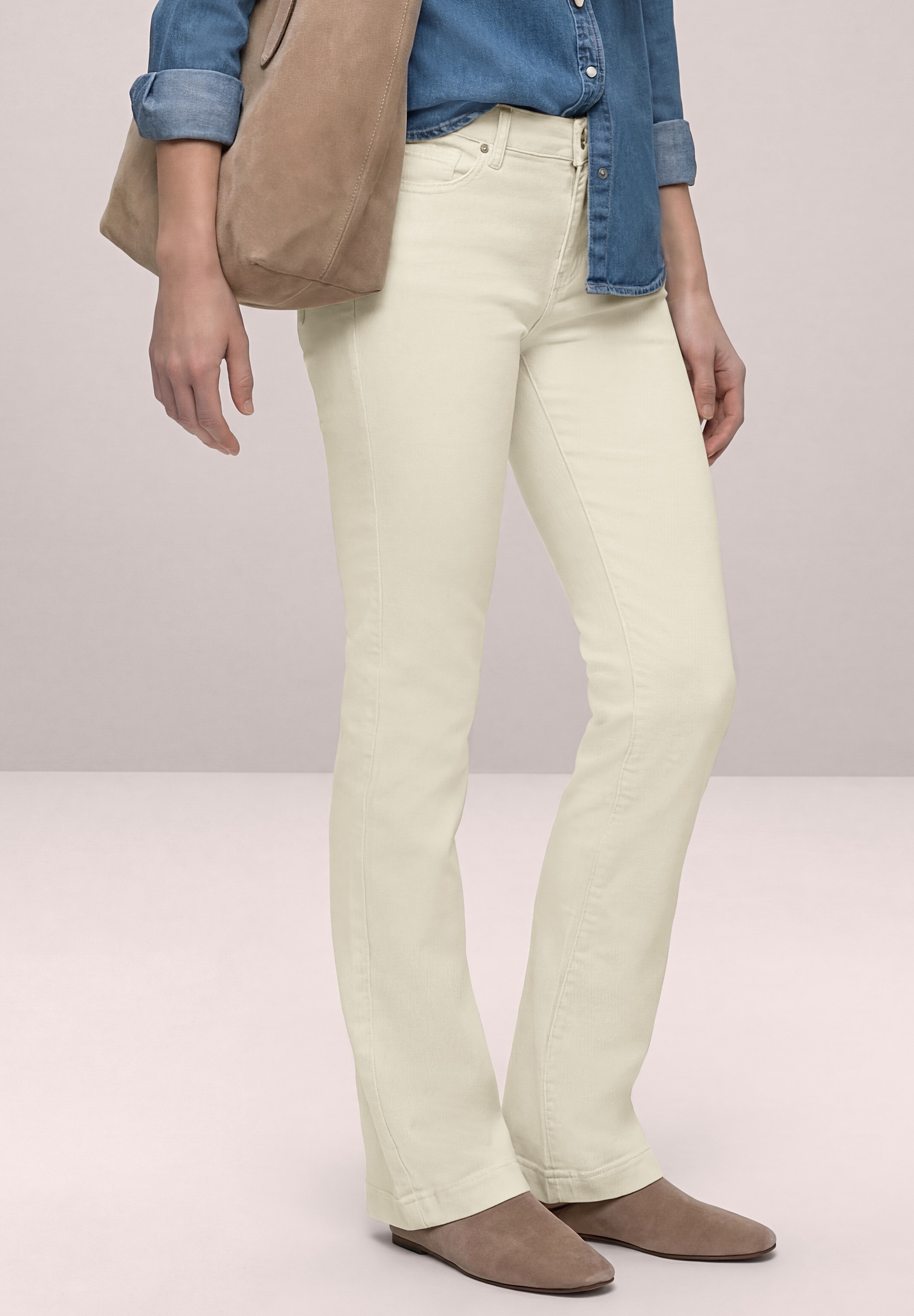 STREET ONE Slim-fit-Jeans High Waist günstig online kaufen