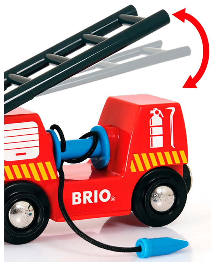 BRIO® Spielzeug-Zug »BRIO World - Feuerwehr-Löschzug«