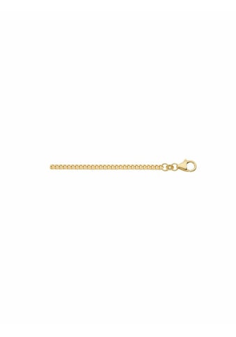 Goldkette »585 Gold Flach Panzer Halskette Ø 1,4 mm«, Goldschmuck für Damen