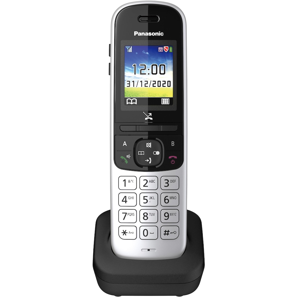 Panasonic Schnurloses DECT-Telefon »KX-TGH723 Trio«, (Mobilteile: 3)