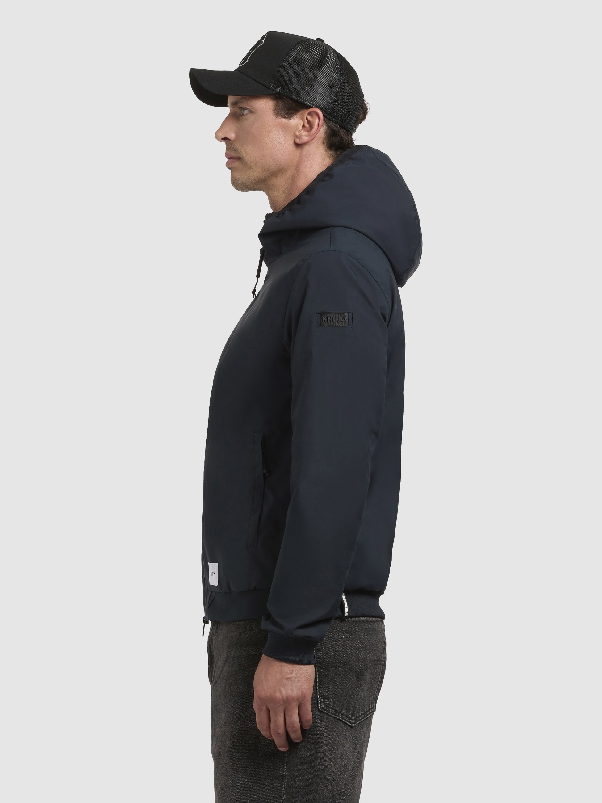 khujo Anorak »LARM«, mit Kapuze