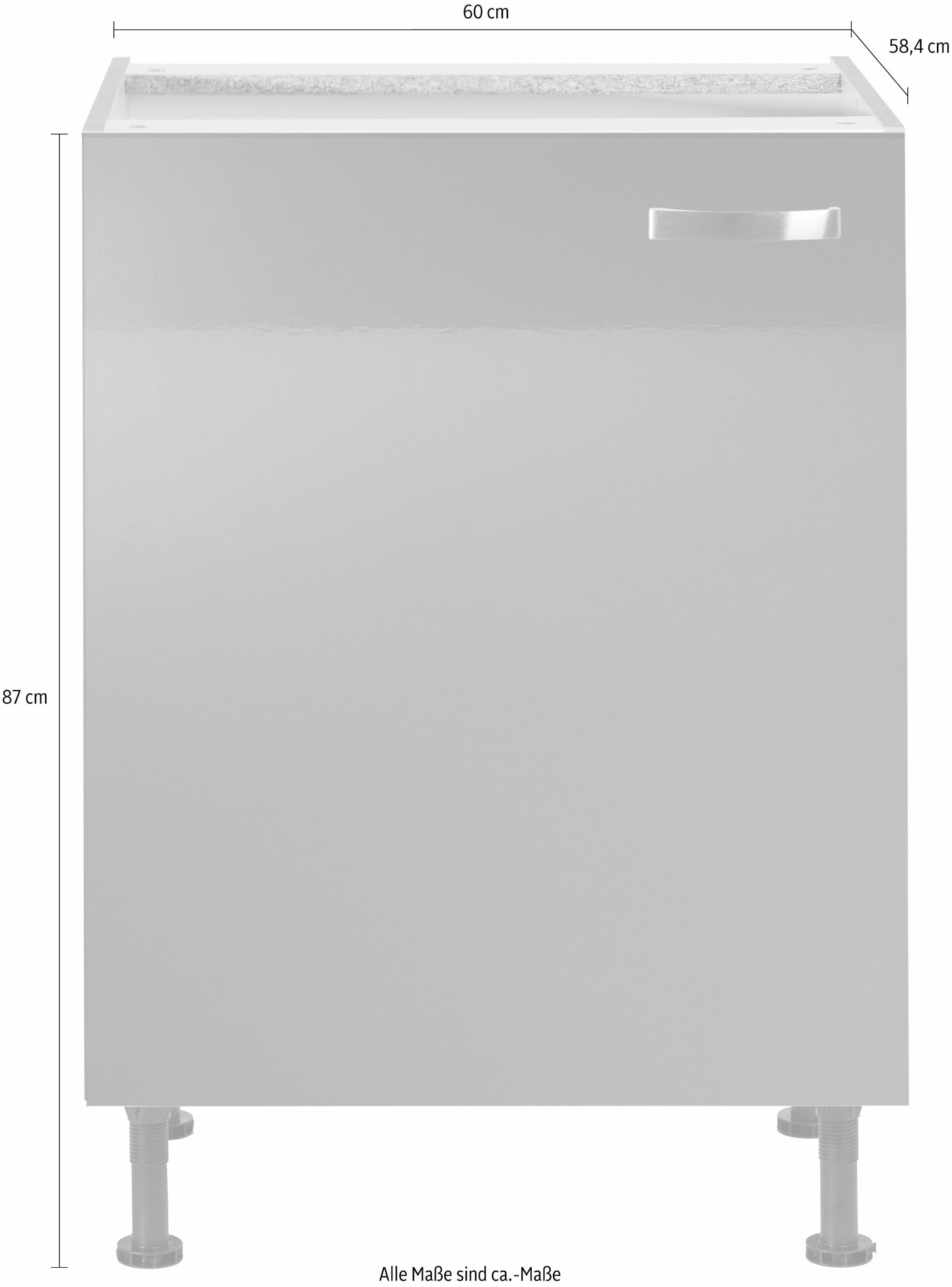 KOCHSTATION Unterschrank »KS-Cara«, Breite 60 cm