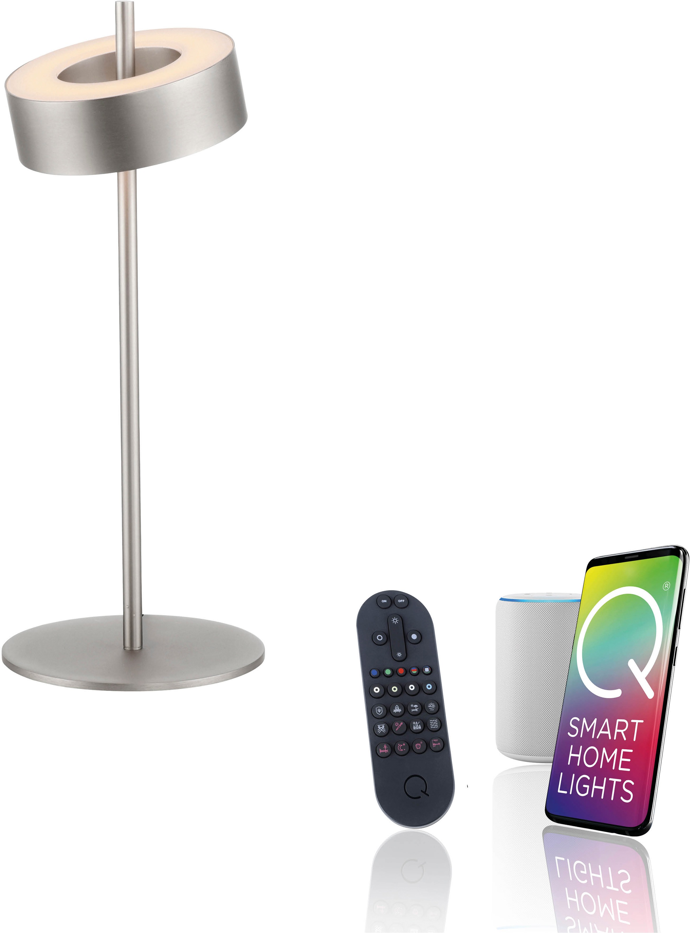 Neuhaus Q SMART HOME LIGHTS LED Tischleuchte »Q-ROTATE« LED-Board 1 Stk. warmweiß - kaltweiß