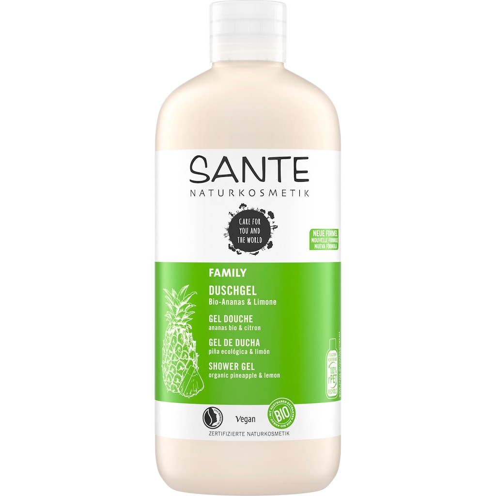 SANTE Duschgel »Sante Duschgel Bio-Ananas & Limone«