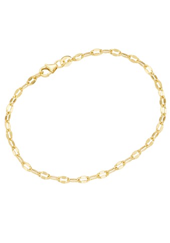 Firetti Goldarmband »Gliederung oval, glanz, strukturiert, hohl« kaufen