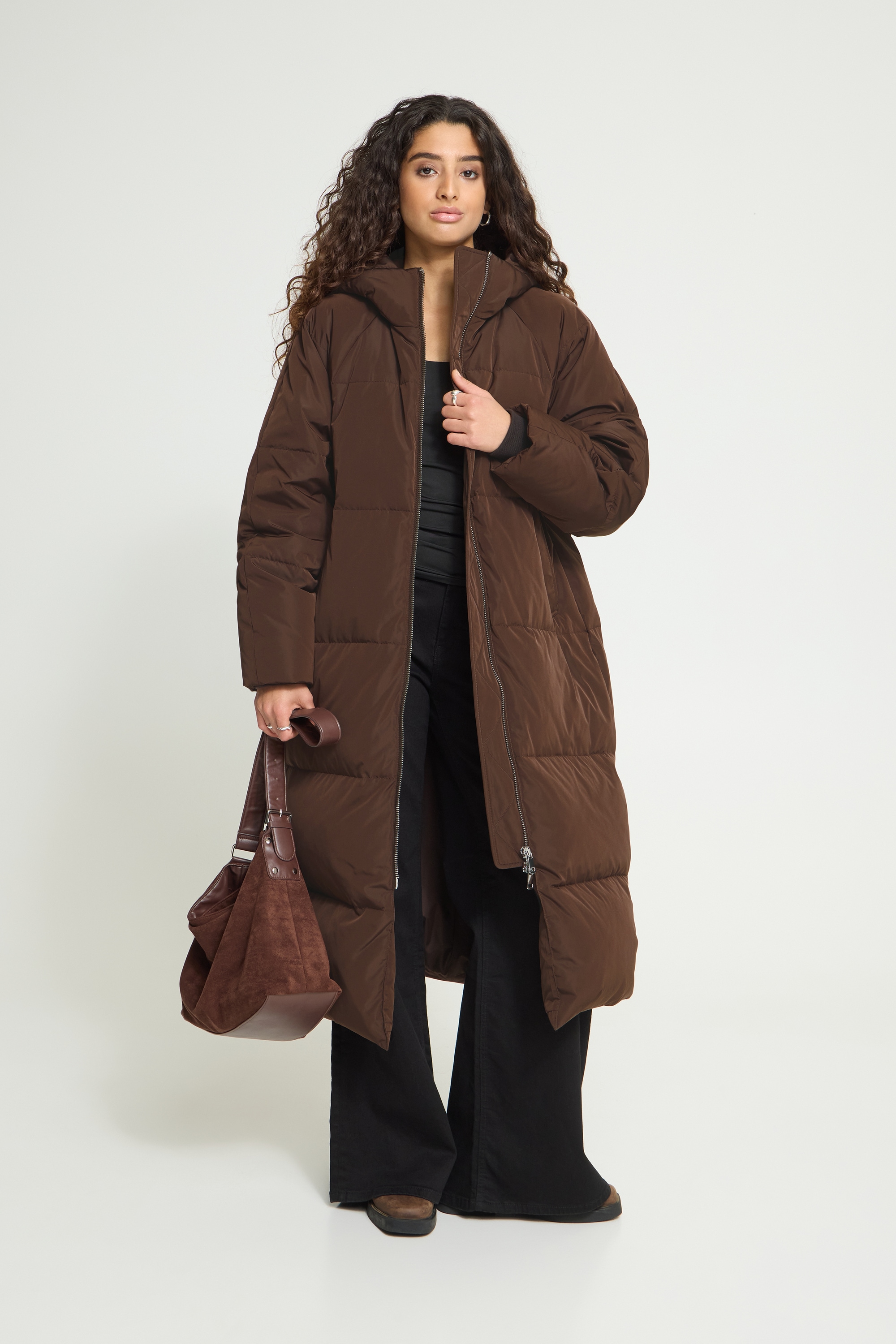 Ichi Outdoorjacke »Damen Gefütterter Mantel IHBUNALA«