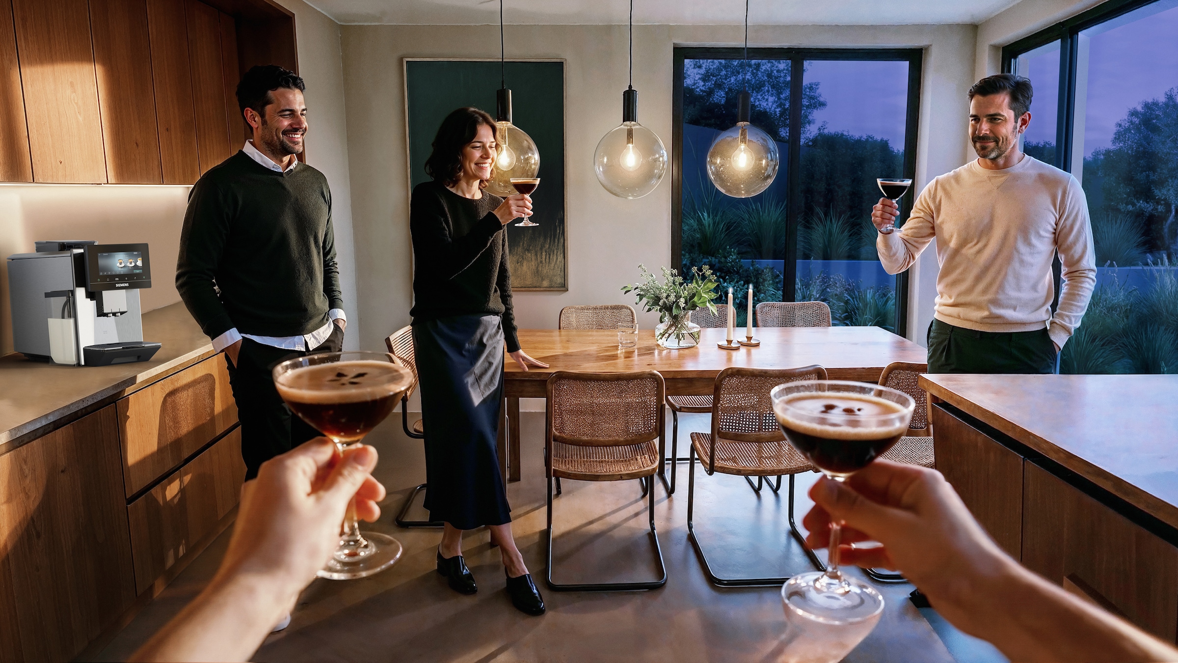 SIEMENS Kaffeevollautomat »TQ923E43« farbiges 6.8'' TFT-Display, individuelle Aromaeinstellung, Edelstahl