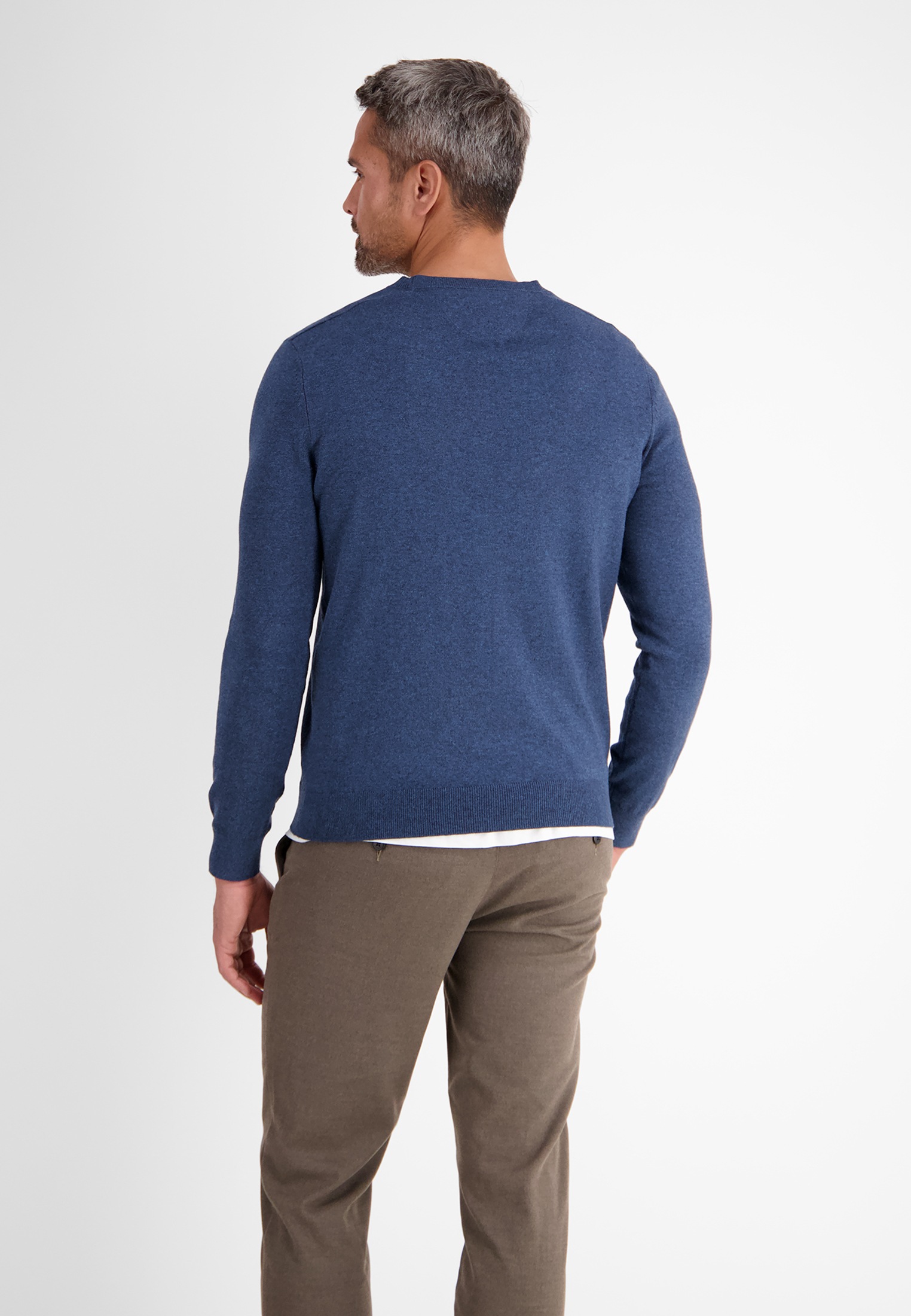 LERROS Strickpullover »LERROS Lässiger Flachstrickpullover«