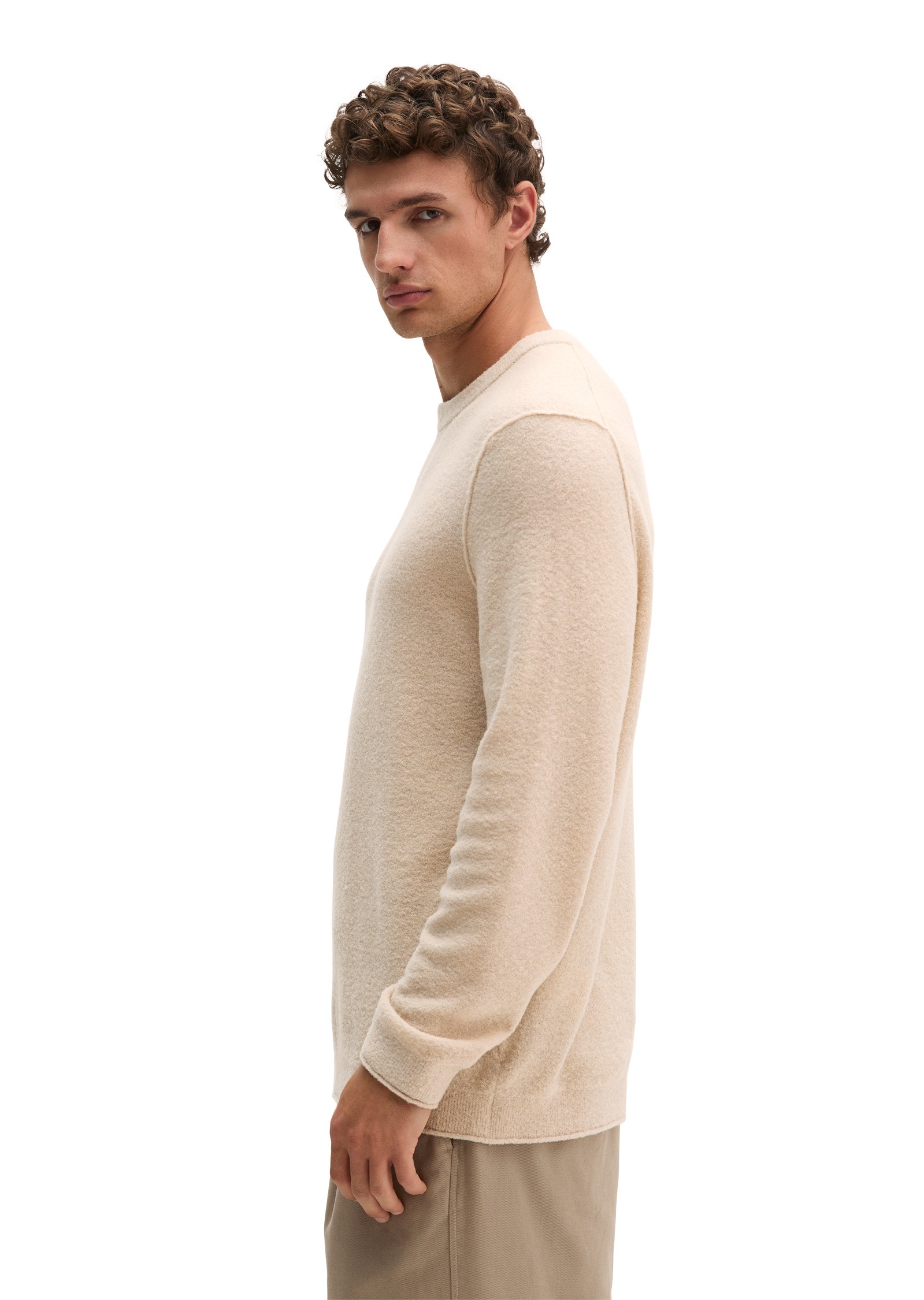 Marc O'Polo Strickpullover »aus weichem Schurwoll-Mix«