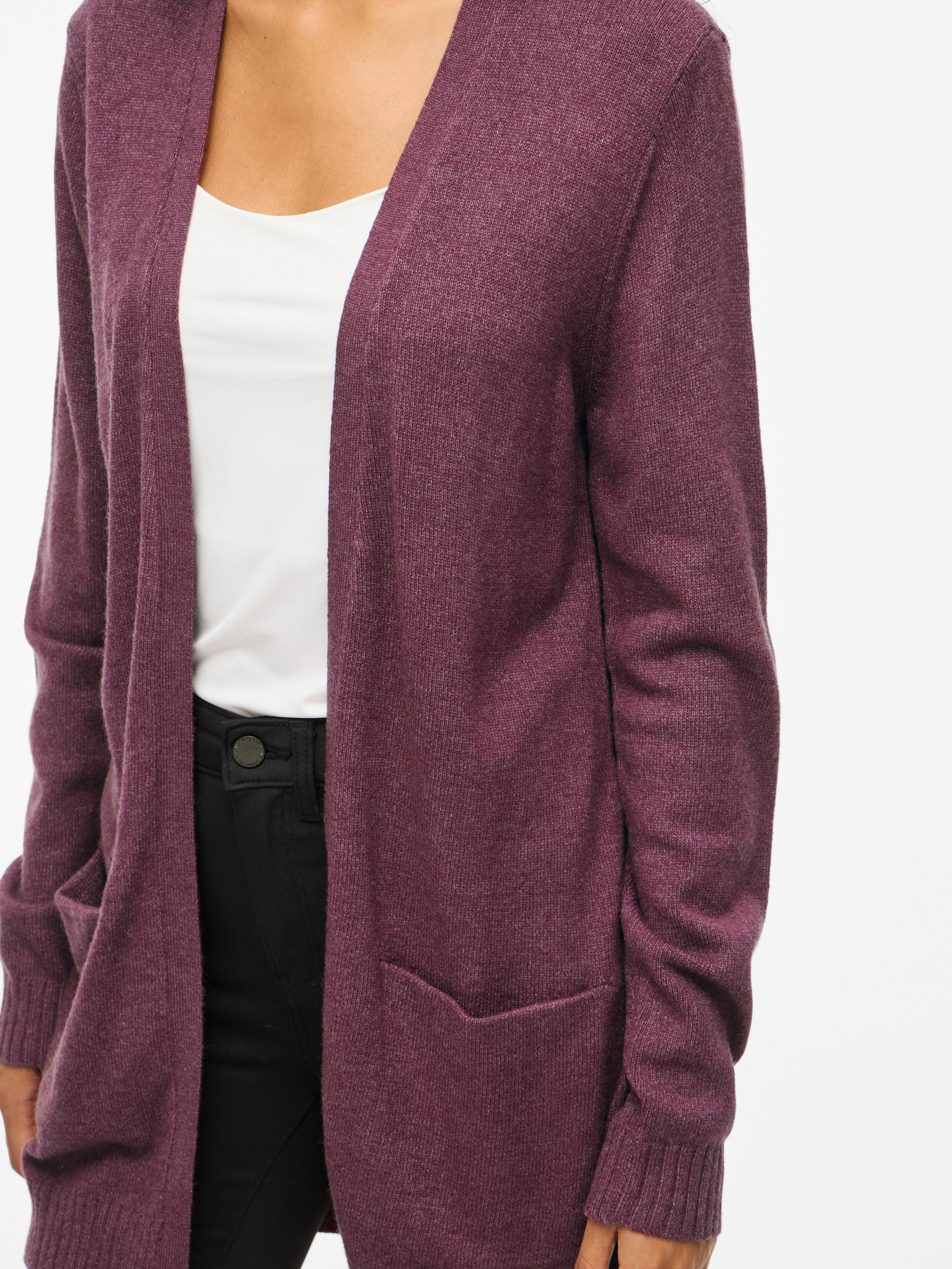Vila Strickjacke "VIRIL OPEN L/S KNIT CARDIGAN - NOOS" günstig online kaufen