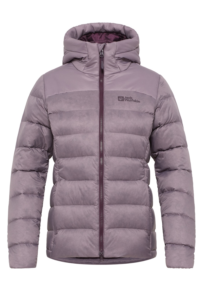 Jack Wolfskin Daunenjacke »NEBELHORN DOWN HOODY W«, mit Kapuze