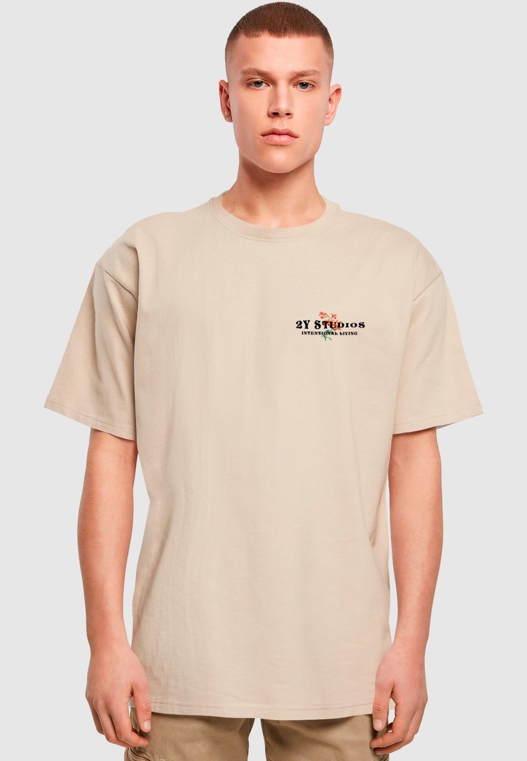 2Y Studios T-Shirt »2Y Studios Herren Lilia Oversize Tee«, (1 tlg.)
