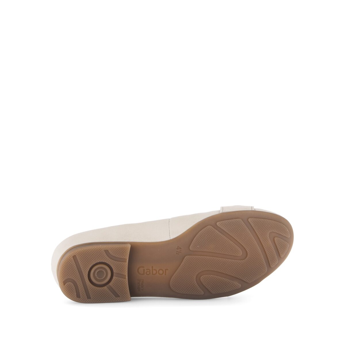Ballerina GABOR "Eleganter Ballerina", Damen, Gr. 37, beige, Schuhe Ballerina 3