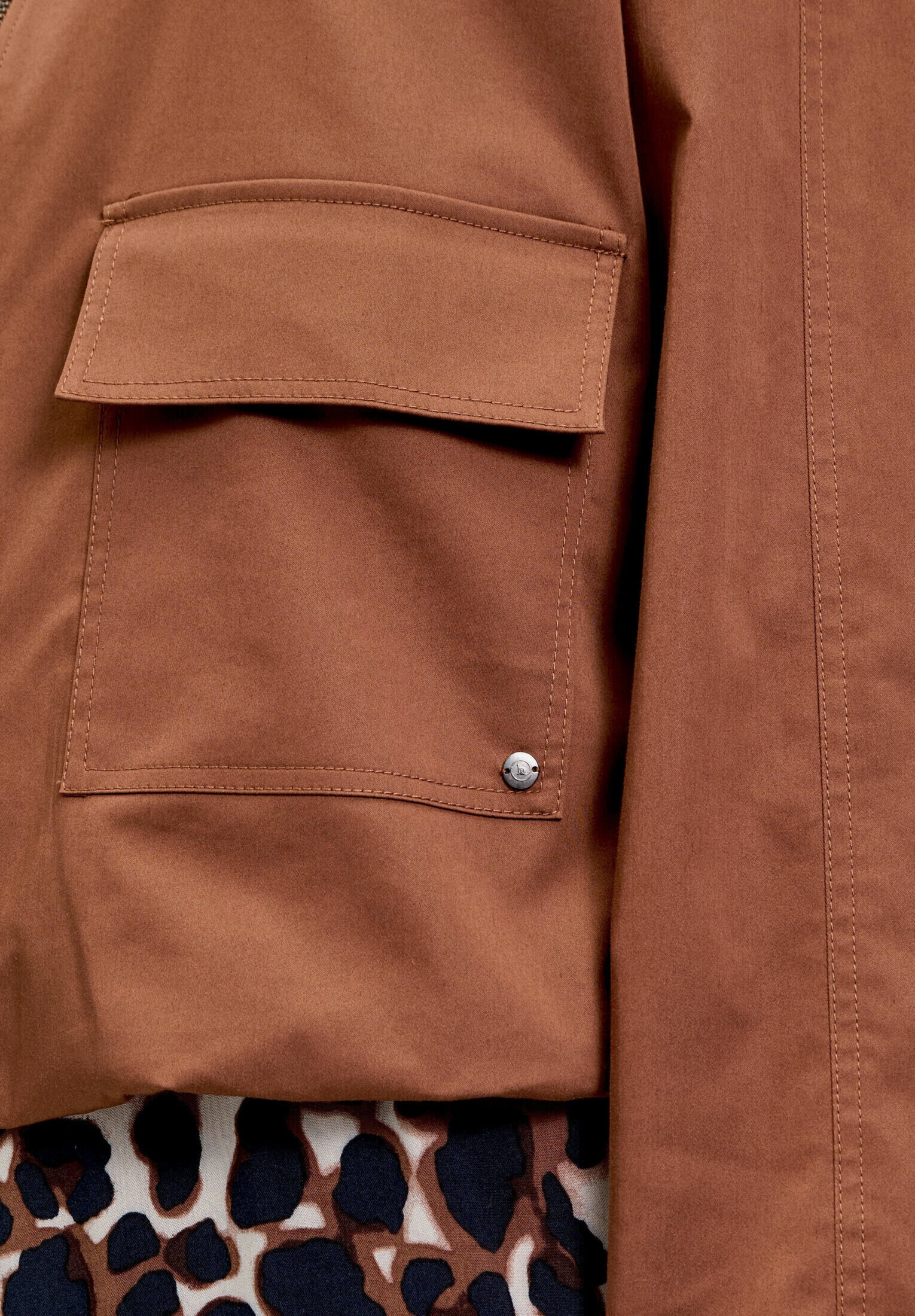 Betty&Co Canvasjacke »Damen mit Taschen«