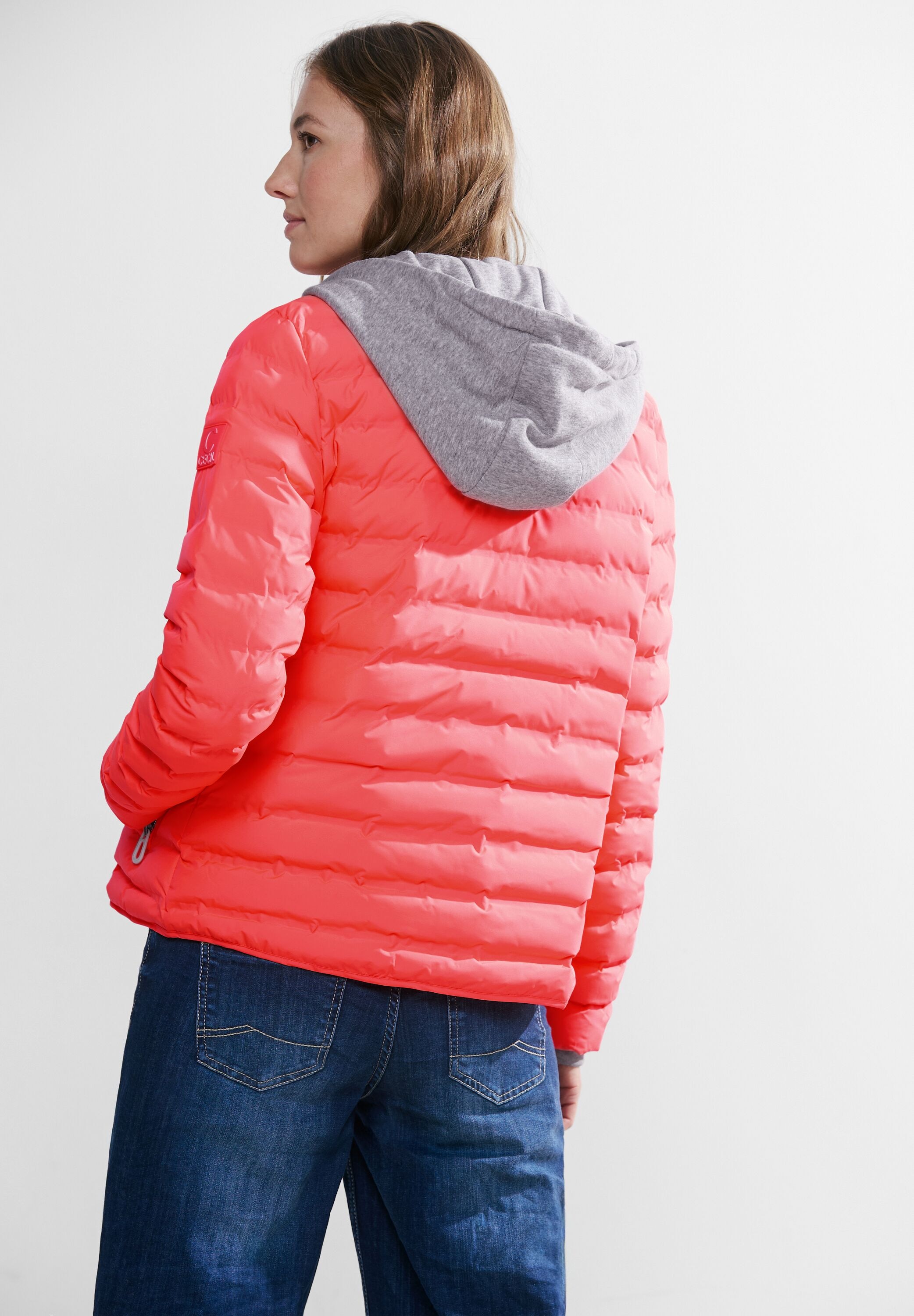 Cecil Steppjacke, mit Kapuze, mit Kapuze mit Tunnelzugband