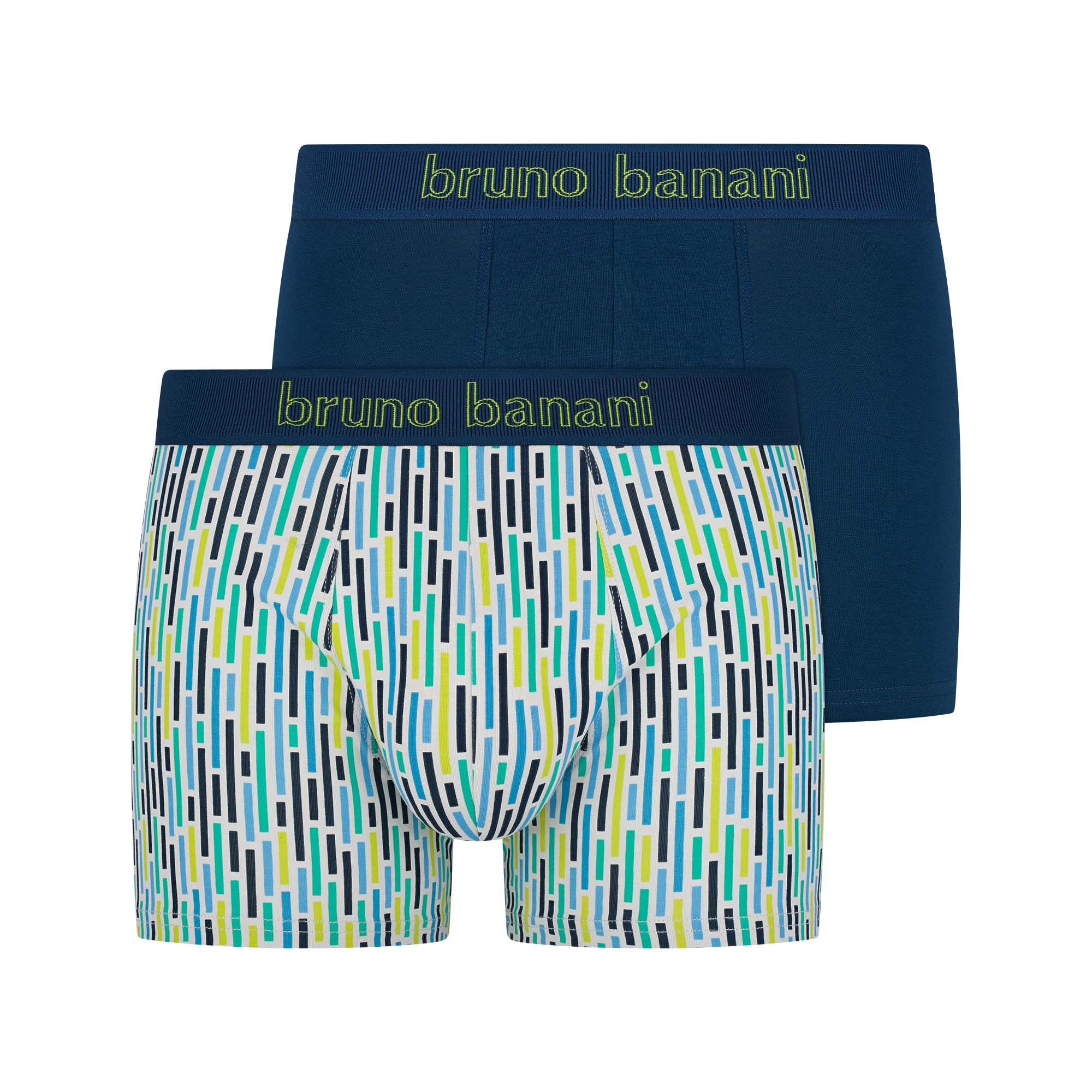 Bruno Banani Boxer "Streaming" 2er Pack, Baumwollmischung, elastisch günstig online kaufen