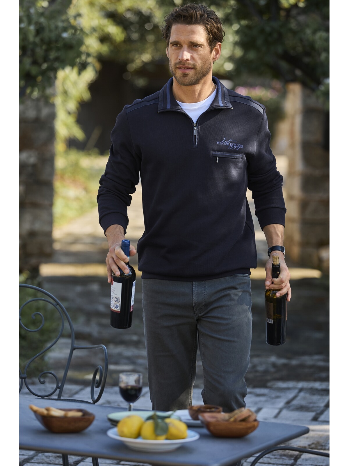 Babista Sweatshirt »Sweatshirt BOSTONI«, (1 tlg.), mit hohem Kragen