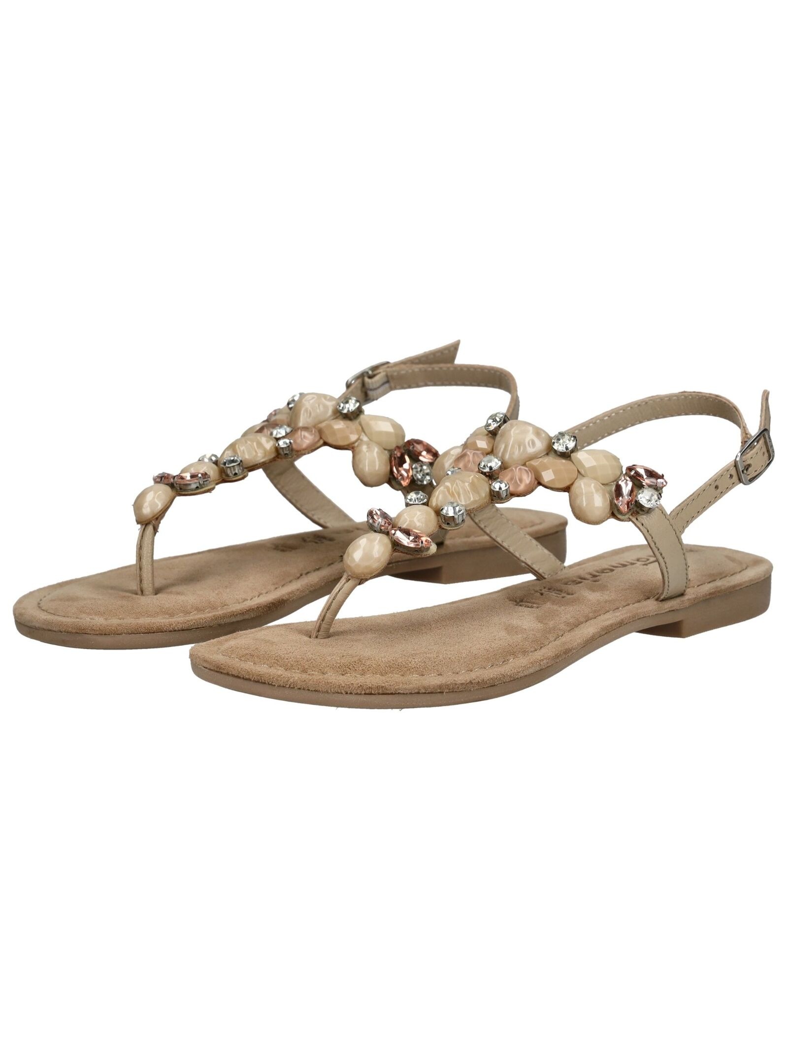 Tamaris Zehentrenner »Tamaris Sandalen Veloursleder/Textil«