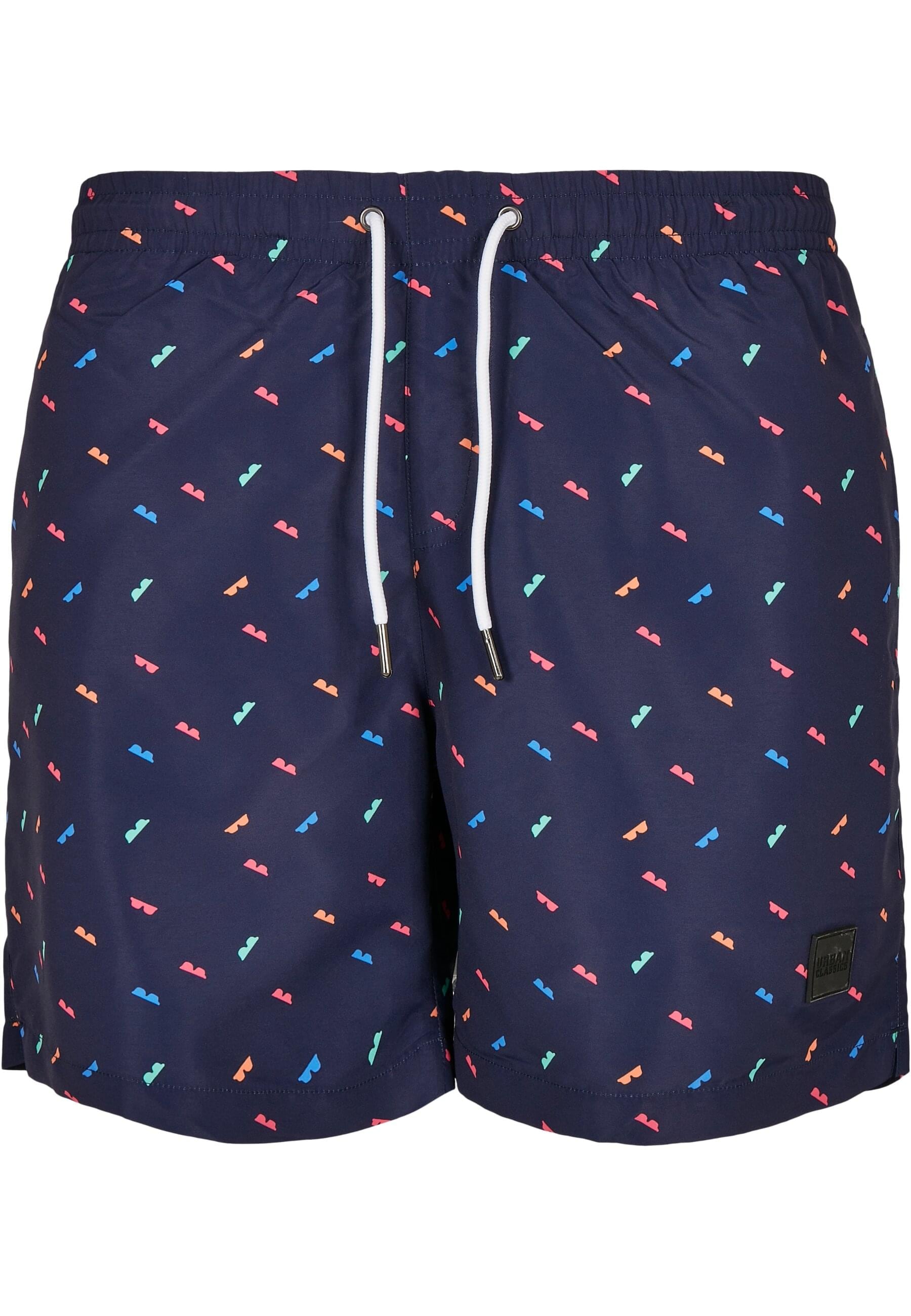 URBAN CLASSICS Badeshorts "Urban Classics Herren Pattern Swim Shorts"