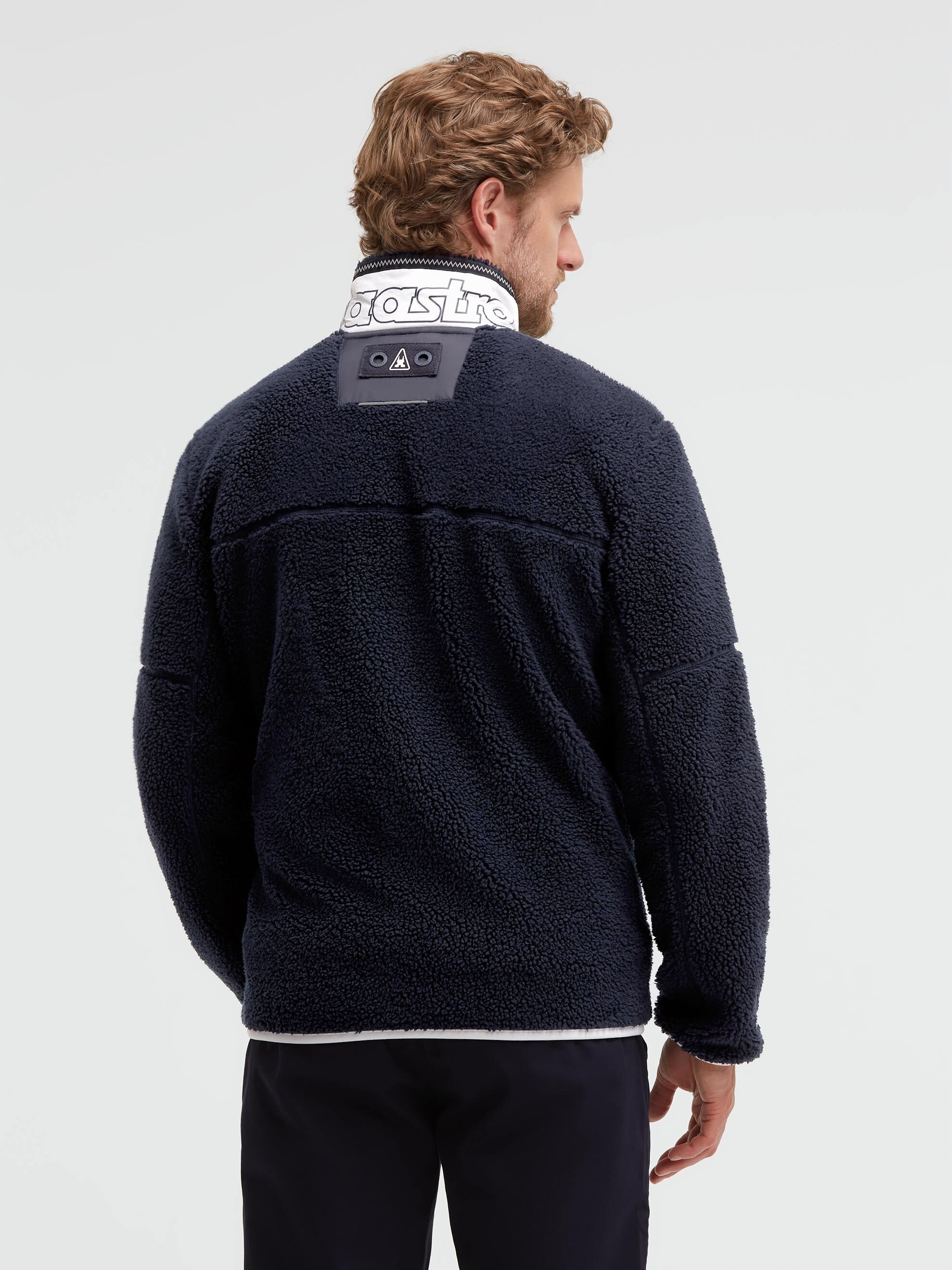 Gaastra Fleecejacke ohne Kapuze mit Reißverschluss an den Einschubtaschen