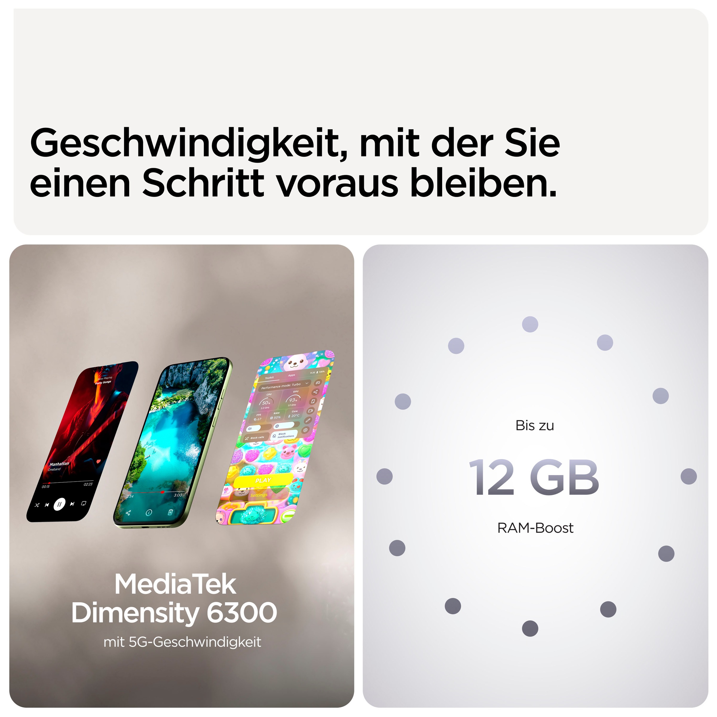 Motorola Smartphone »moto g67« PANTONE® Arctic Seal